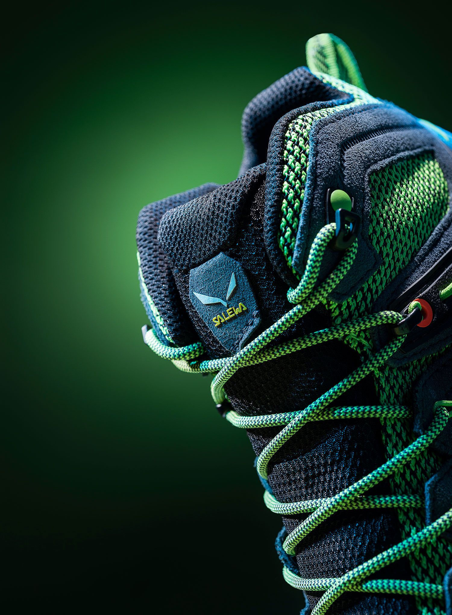 Treking čevlji Salewa Alp Mate Mid WP - ombre blue/pale frog