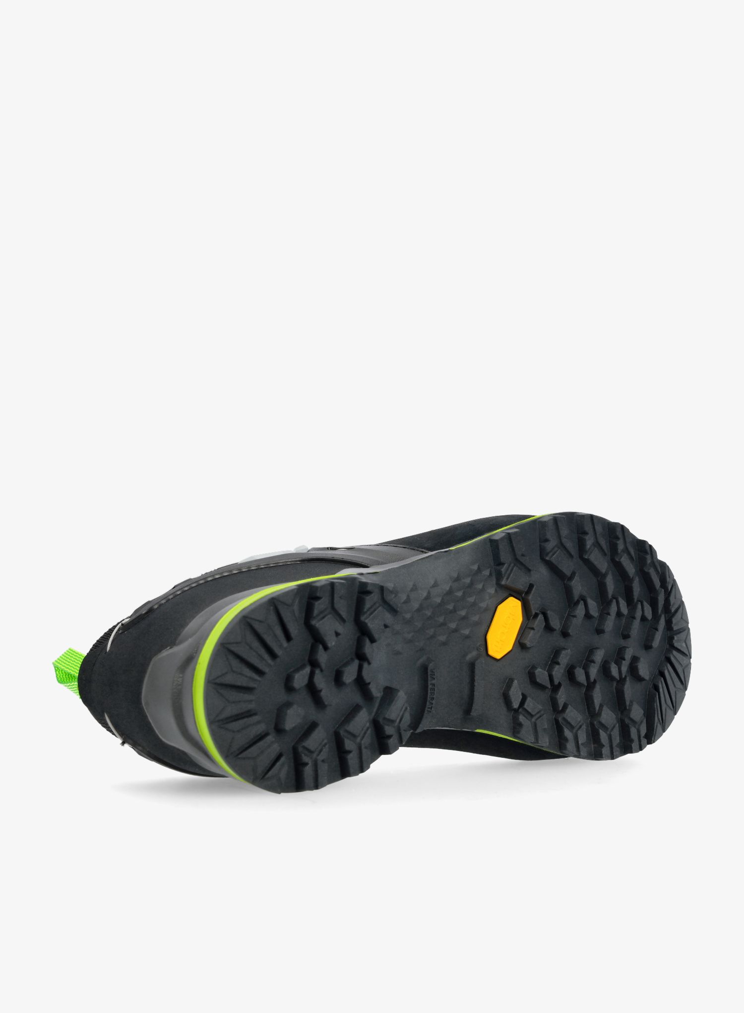 Treking čevlji Salewa Mountain Trainer 2 Leather - smoked/fluo green