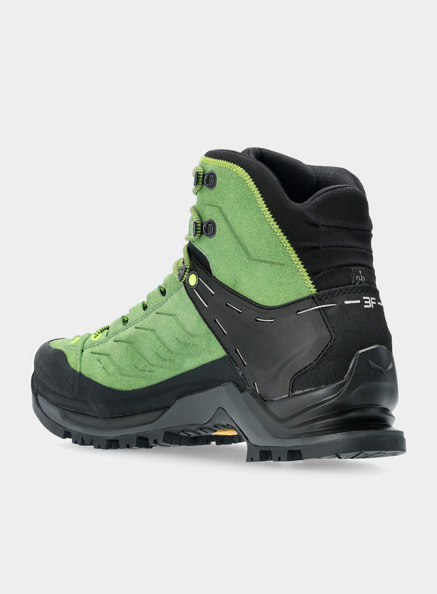 Treking čevlji Salewa Mountain Trainer Mid GTX - myrtle/fluo green - photo number 11