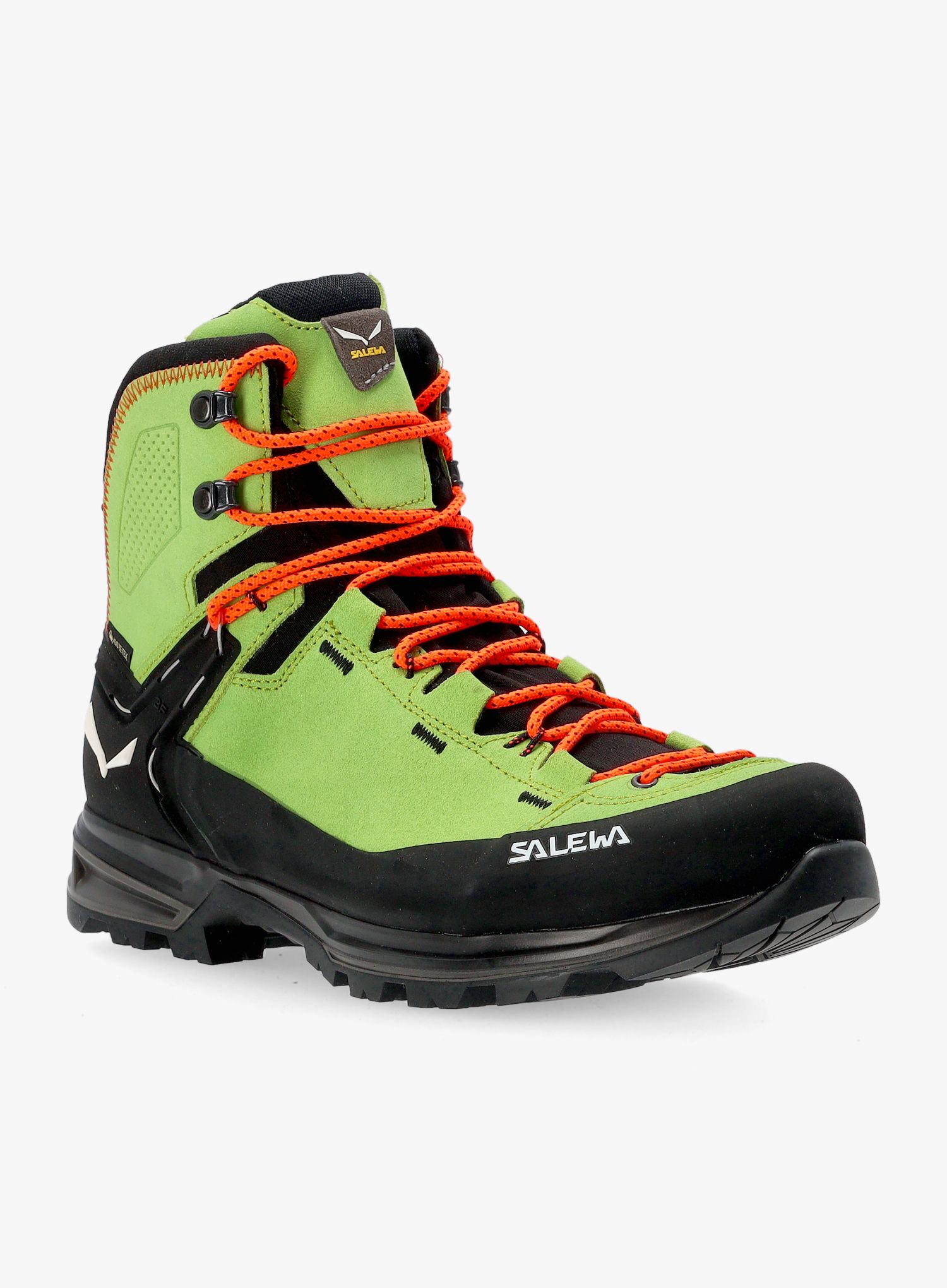 Treking čevlji Salewa MTN Trainer 2 Mid GTX - pale frog/black