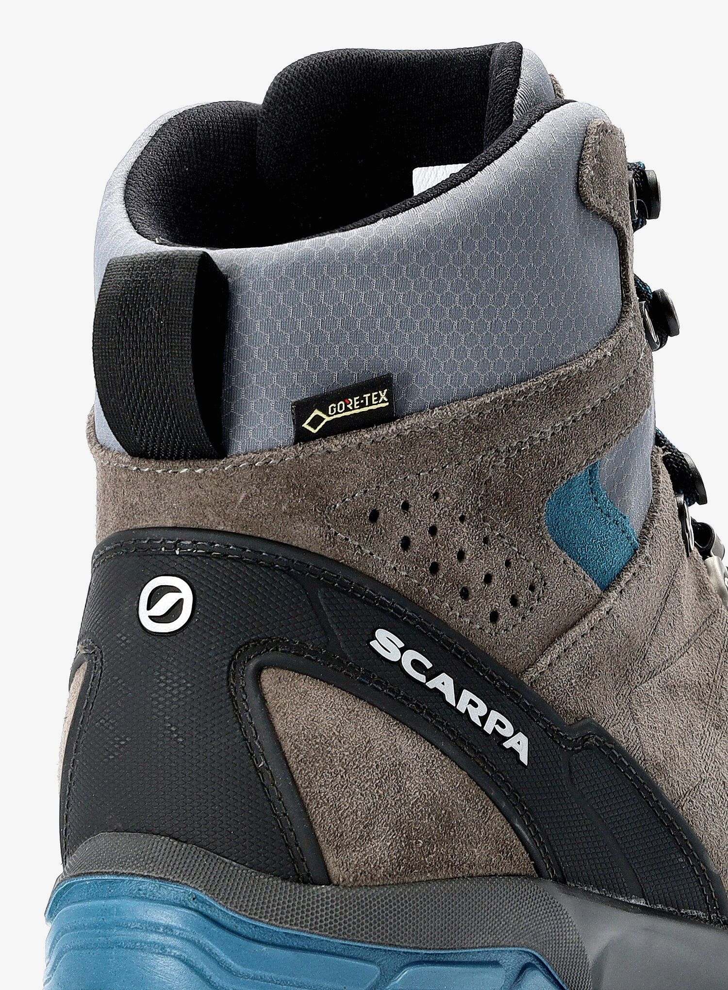 Treking čevlji Scarpa ZG Trek GTX - titanium/lake blue
