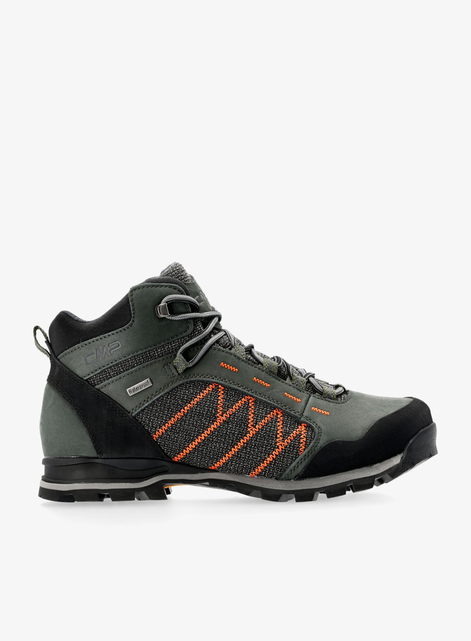 Moški pohodniški čevlji CMP Thiamat Mid 2.0 WP - militare/f.orange