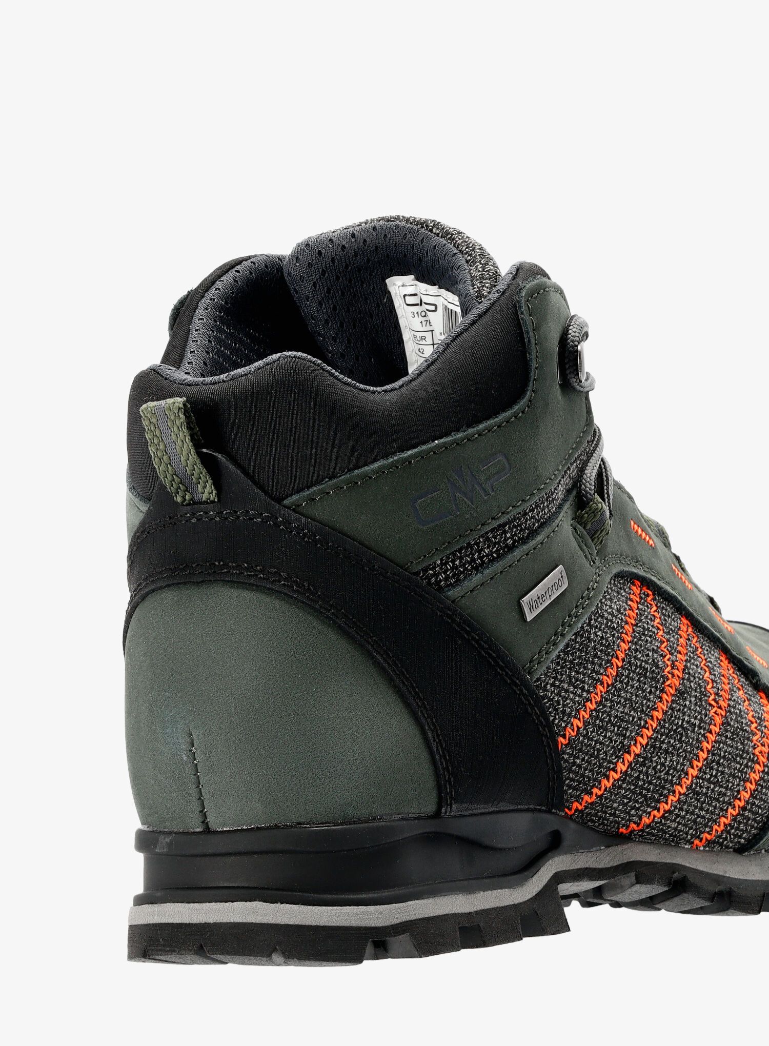 Moški pohodniški čevlji CMP Thiamat Mid 2.0 WP - militare/f.orange