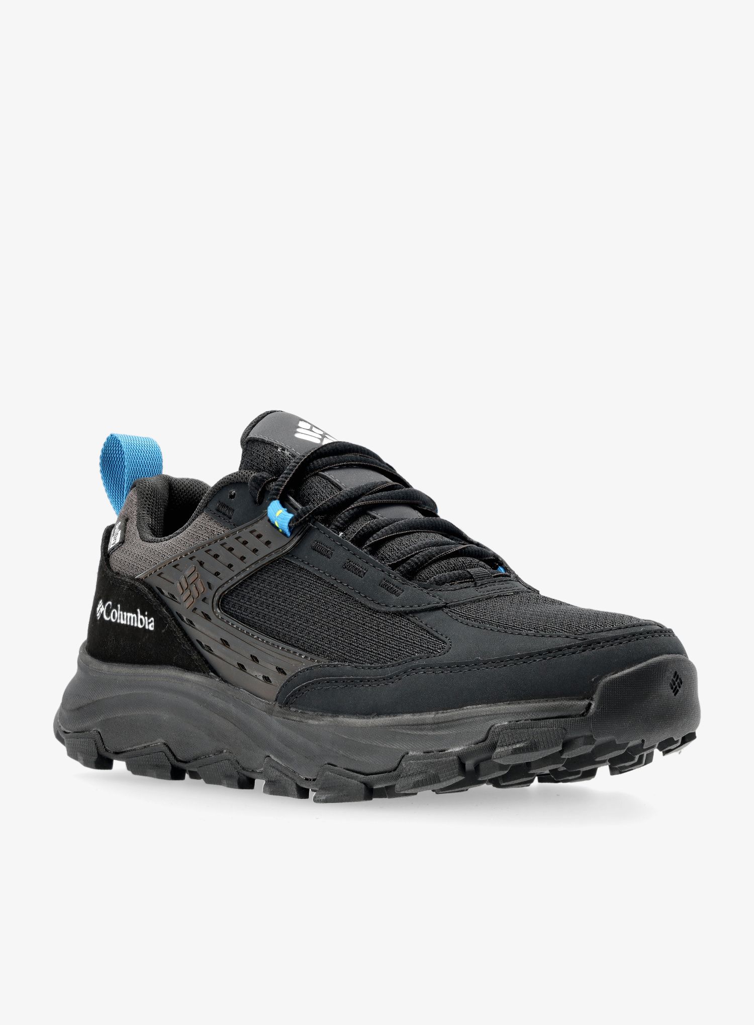Moški pohodniški čevlji Columbia Hatana Max OutDry - black/white