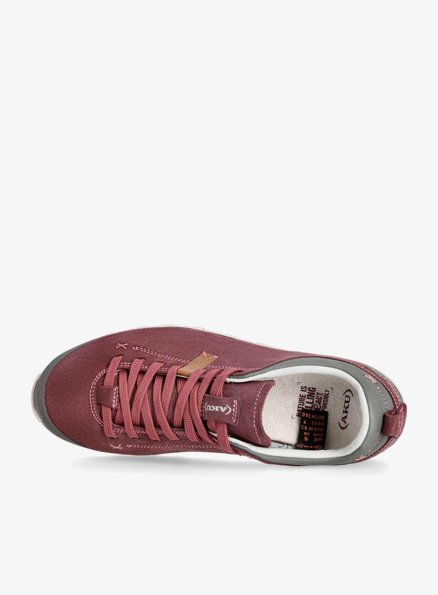 Ženski pohodniški čevlji AKU Bellamont III Suede GTX - smoked violet/grey