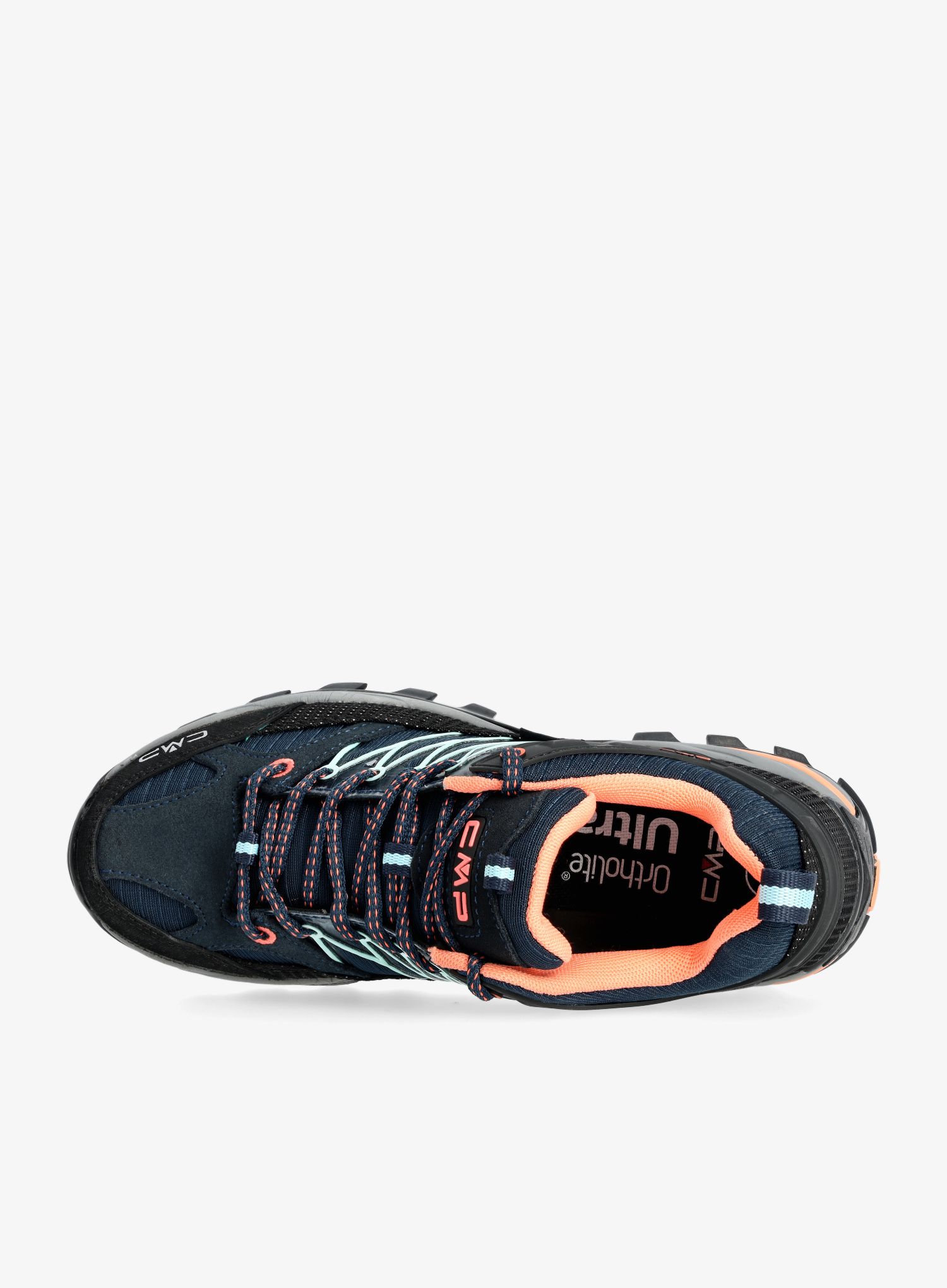 Ženski pohodniški čevlji CMP Rigel Low WP - b.blue/giada/peach