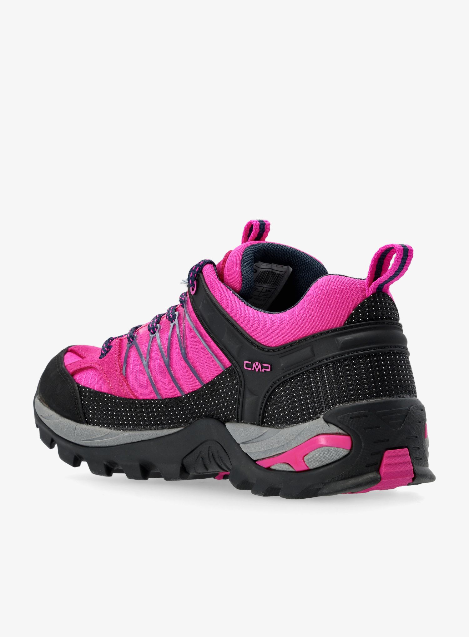 Ženski pohodniški čevlji CMP Rigel Low WP - pink fluo/b.blue