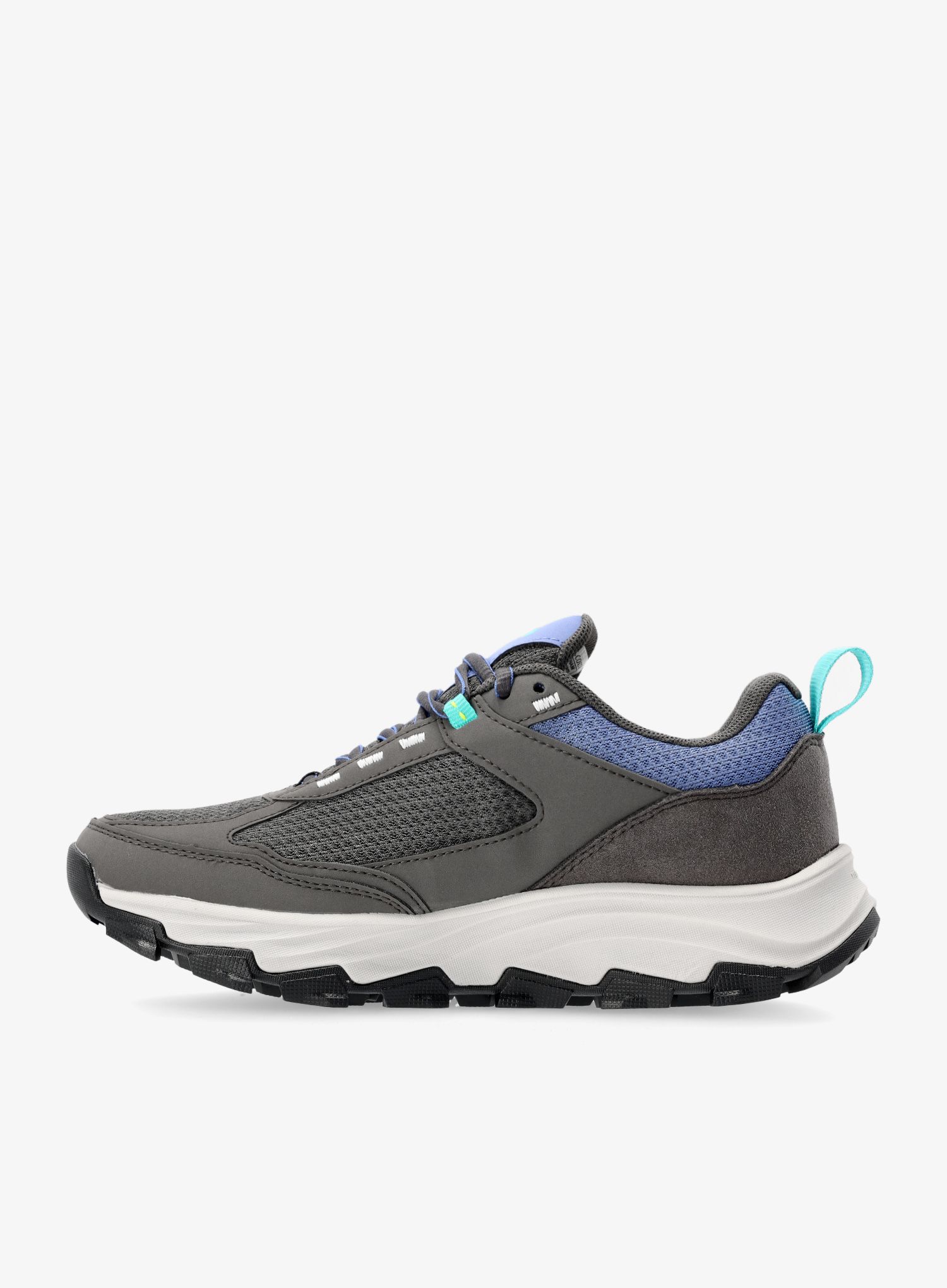 Ženski pohodniški čevlji Columbia Hatana Max Outdry - dark grey/electric turquoise
