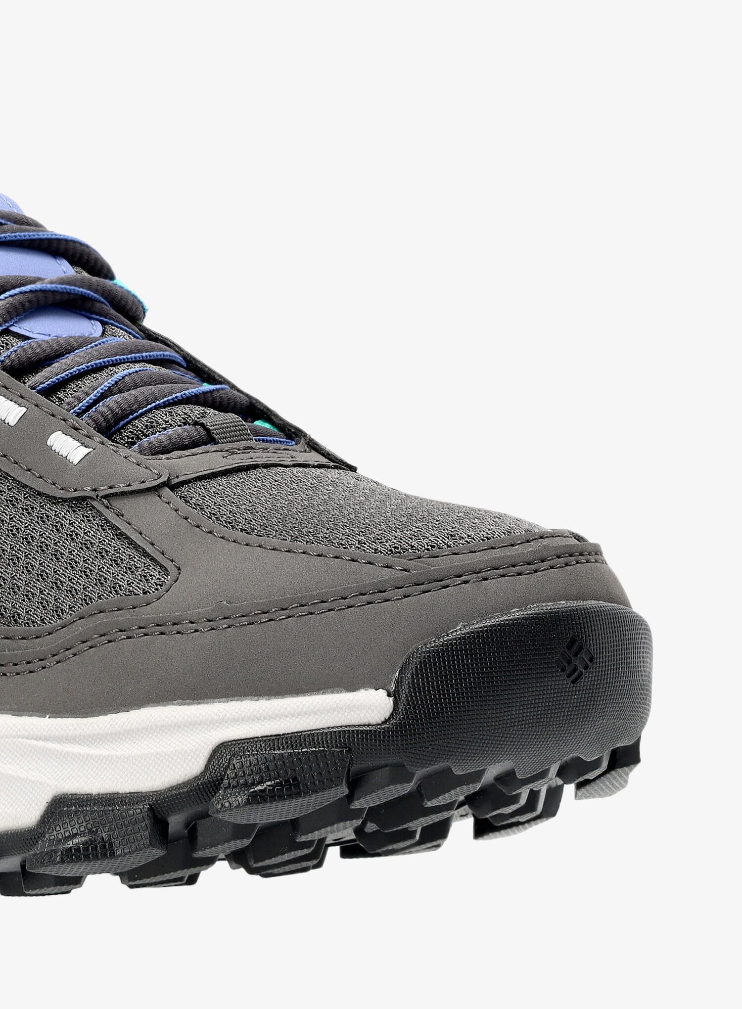 Ženski pohodniški čevlji Columbia Hatana Max Outdry - dark grey/electric turquoise
