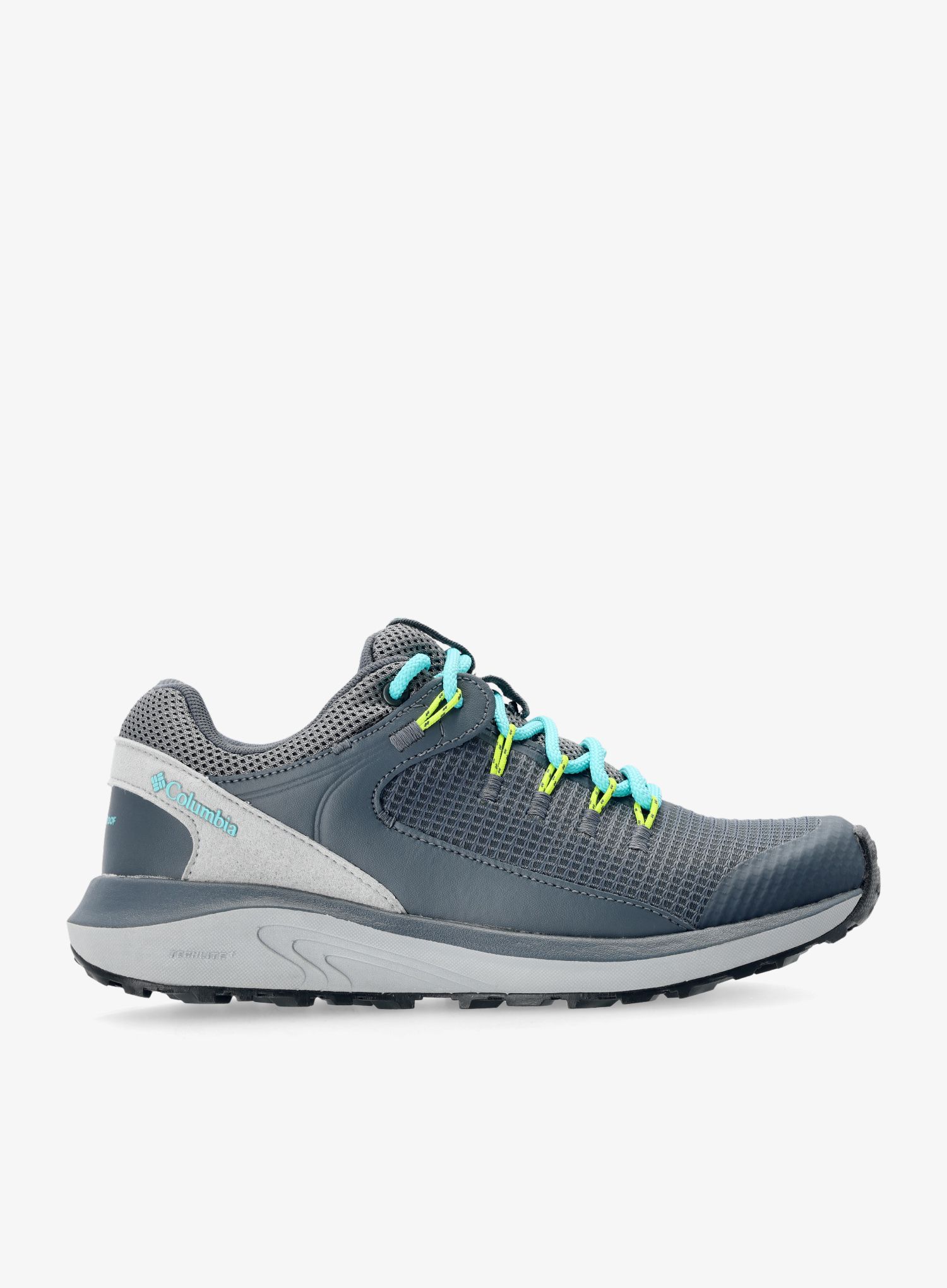Ženski pohodniški čevlji Columbia Trailstorm WP - graphite/dolphin