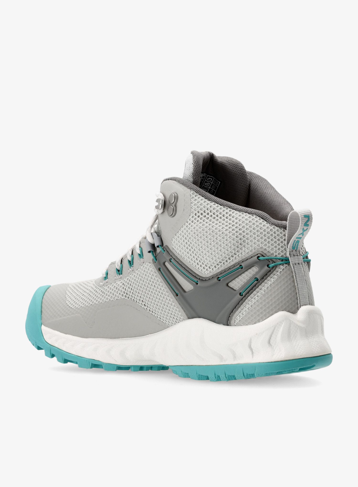 Ženski pohodniški čevlji Keen Nxis Evo Mid WP - vapor/porcelain