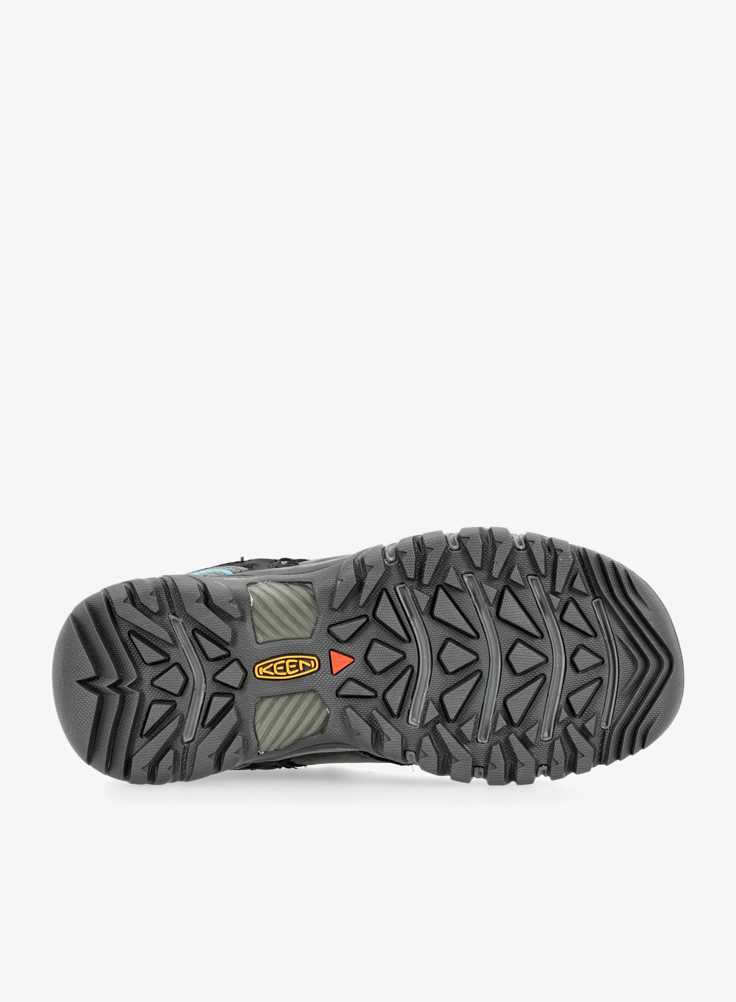 Ženski pohodniški čevlji Keen Ridge Flex WP - raven/porcelain