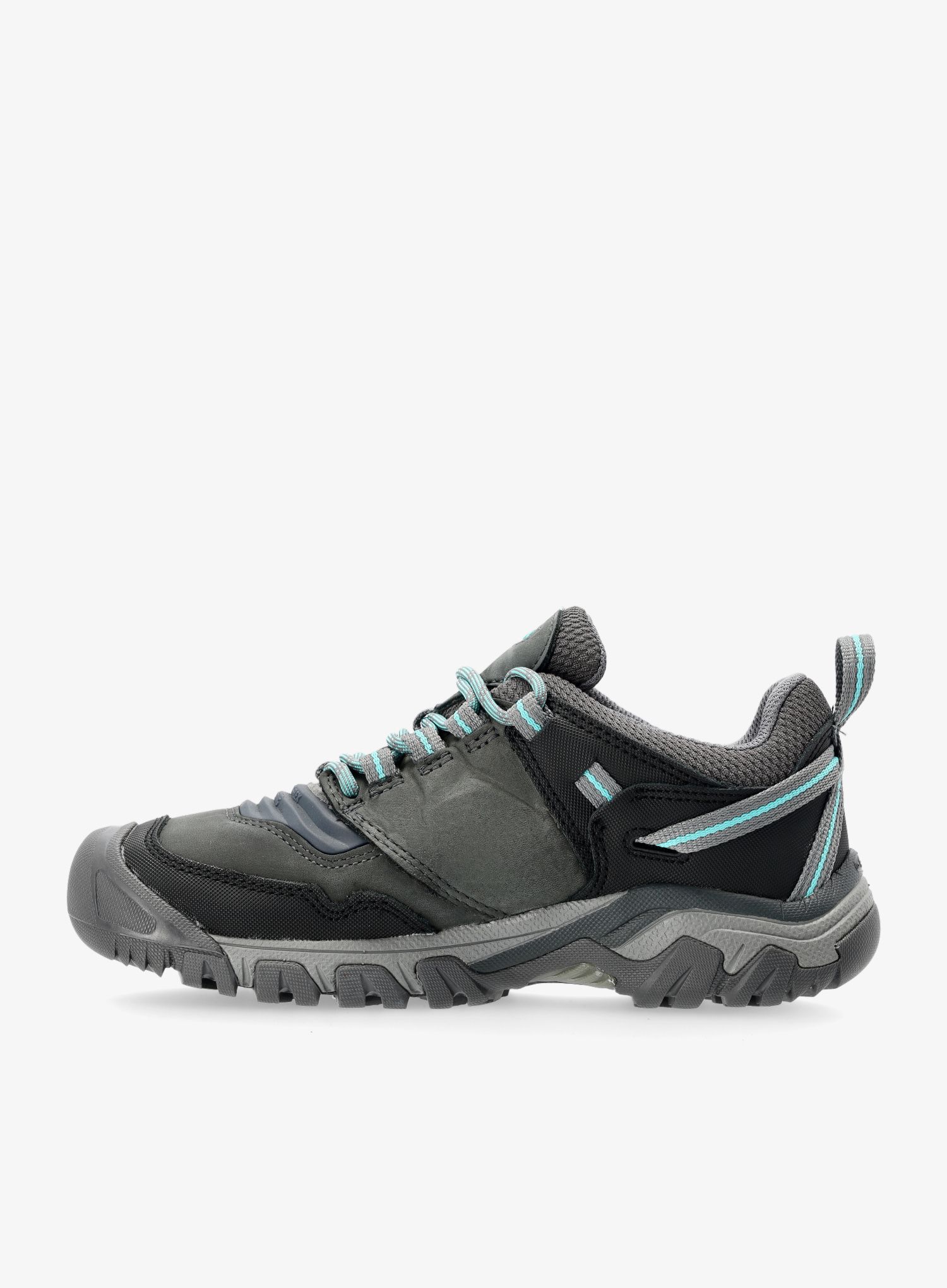 Ženski pohodniški čevlji Keen Ridge Flex WP - raven/porcelain