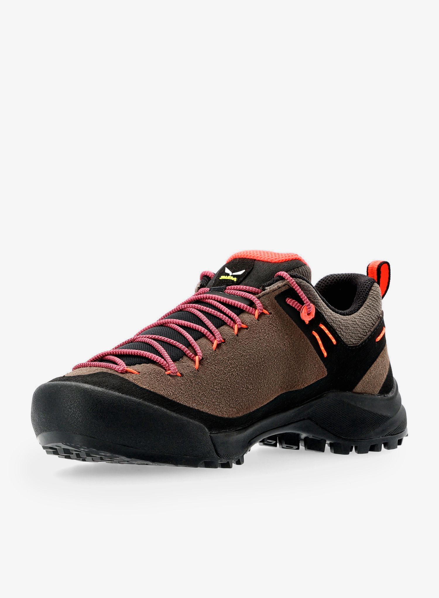 Ženski pohodniški čevlji Salewa Wildfire Leather - bungee cord/black