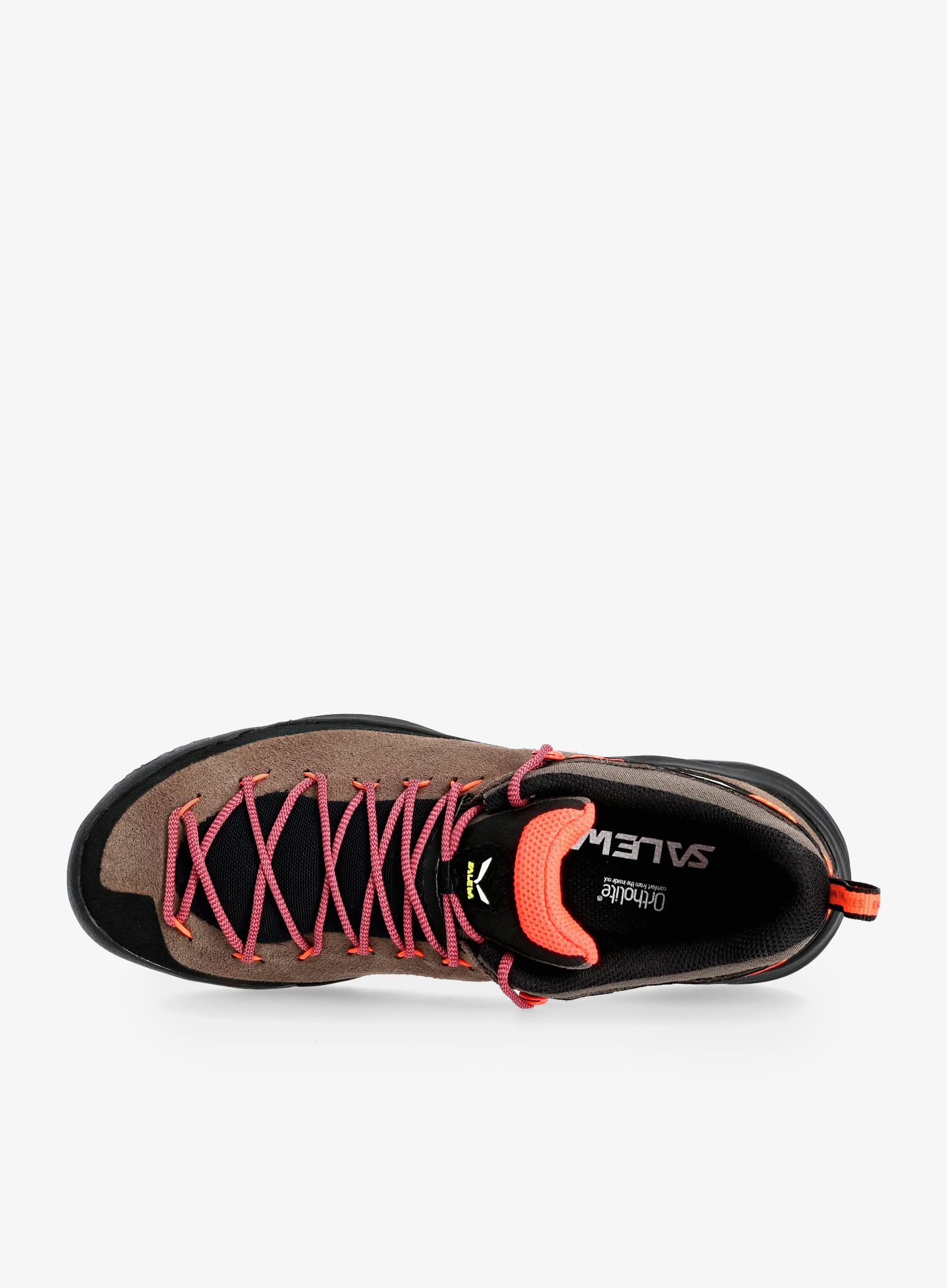 Ženski pohodniški čevlji Salewa Wildfire Leather - bungee cord/black