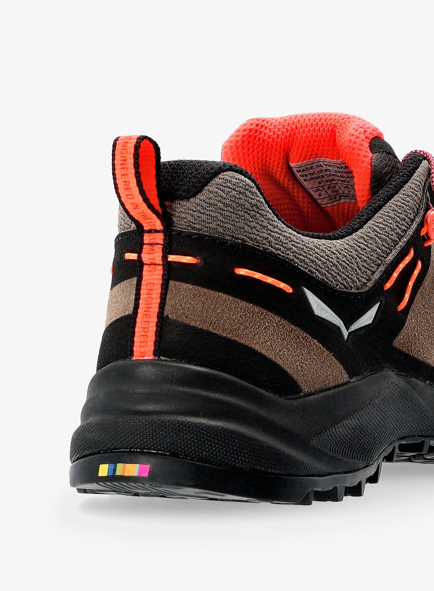 Ženski pohodniški čevlji Salewa Wildfire Leather - bungee cord/black