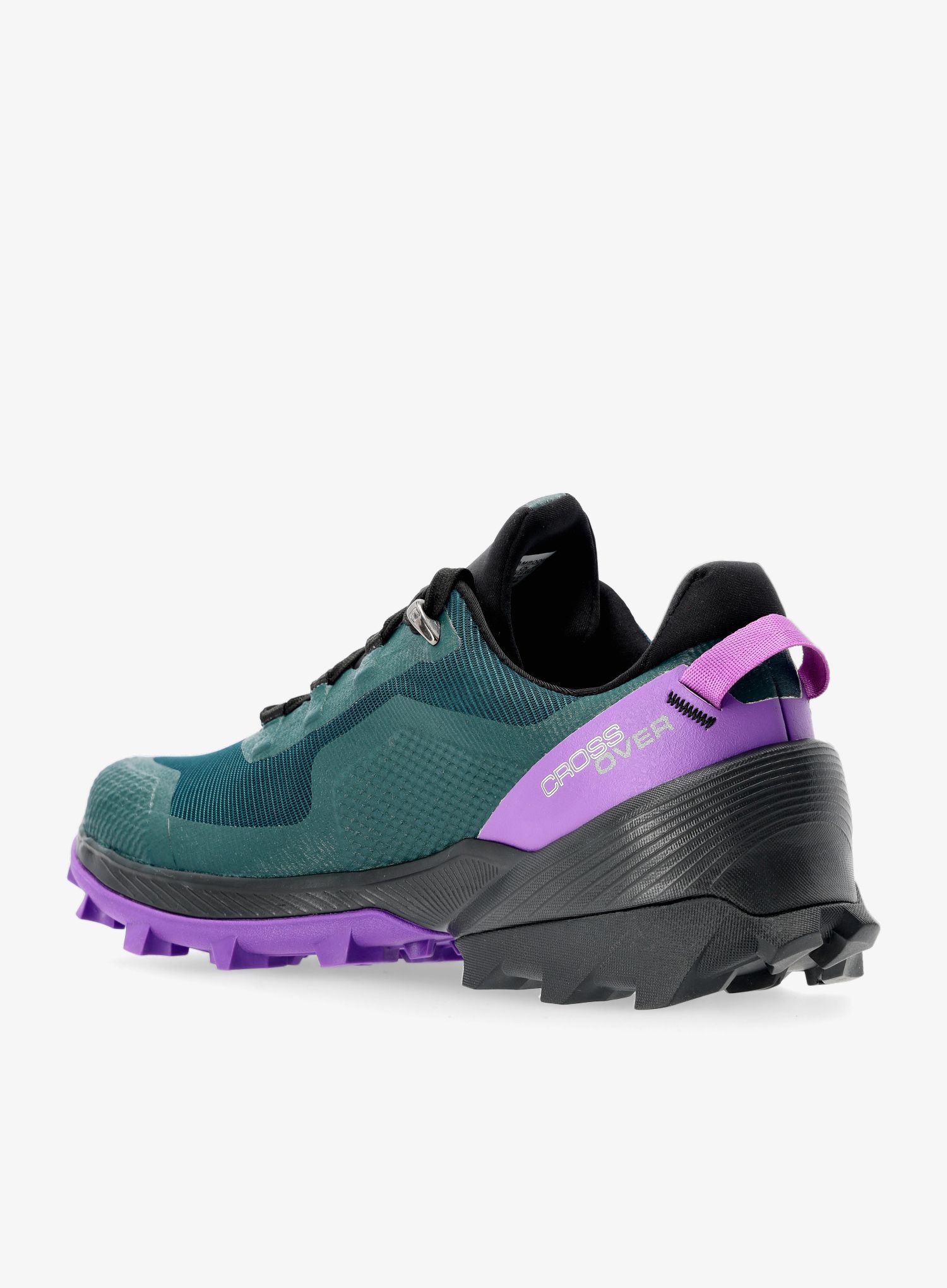 Ženski pohodniški čevlji Salomon Cross Over GTX - ponder/black/royal