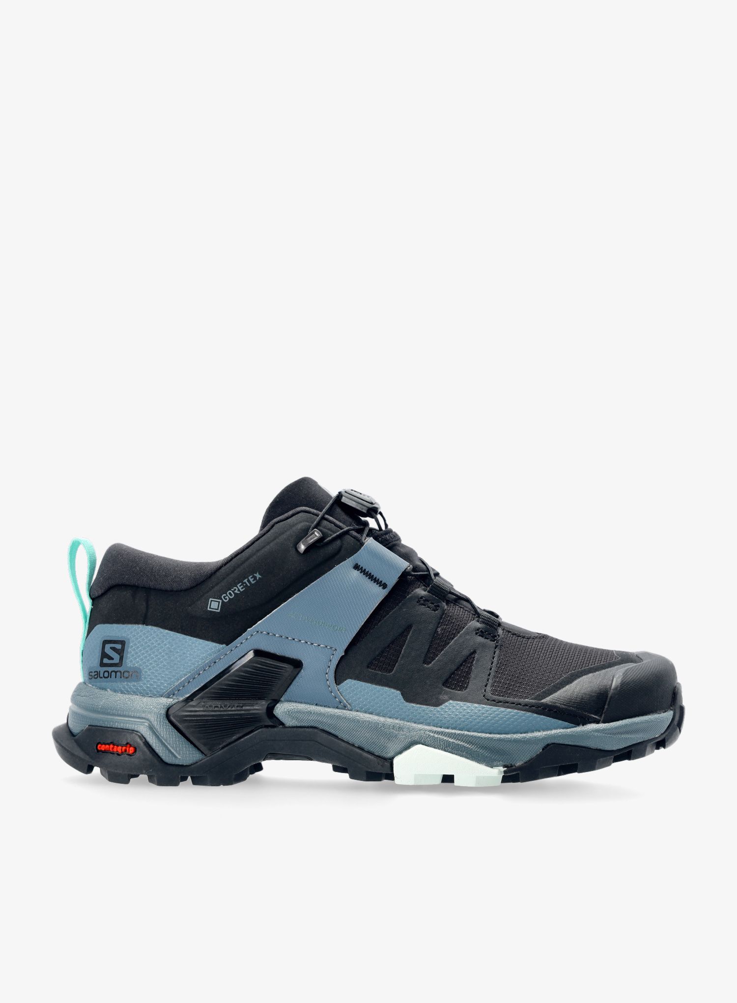 Ženski pohodniški čevlji Salomon X Ultra 4 GTX  - black/stormy weather