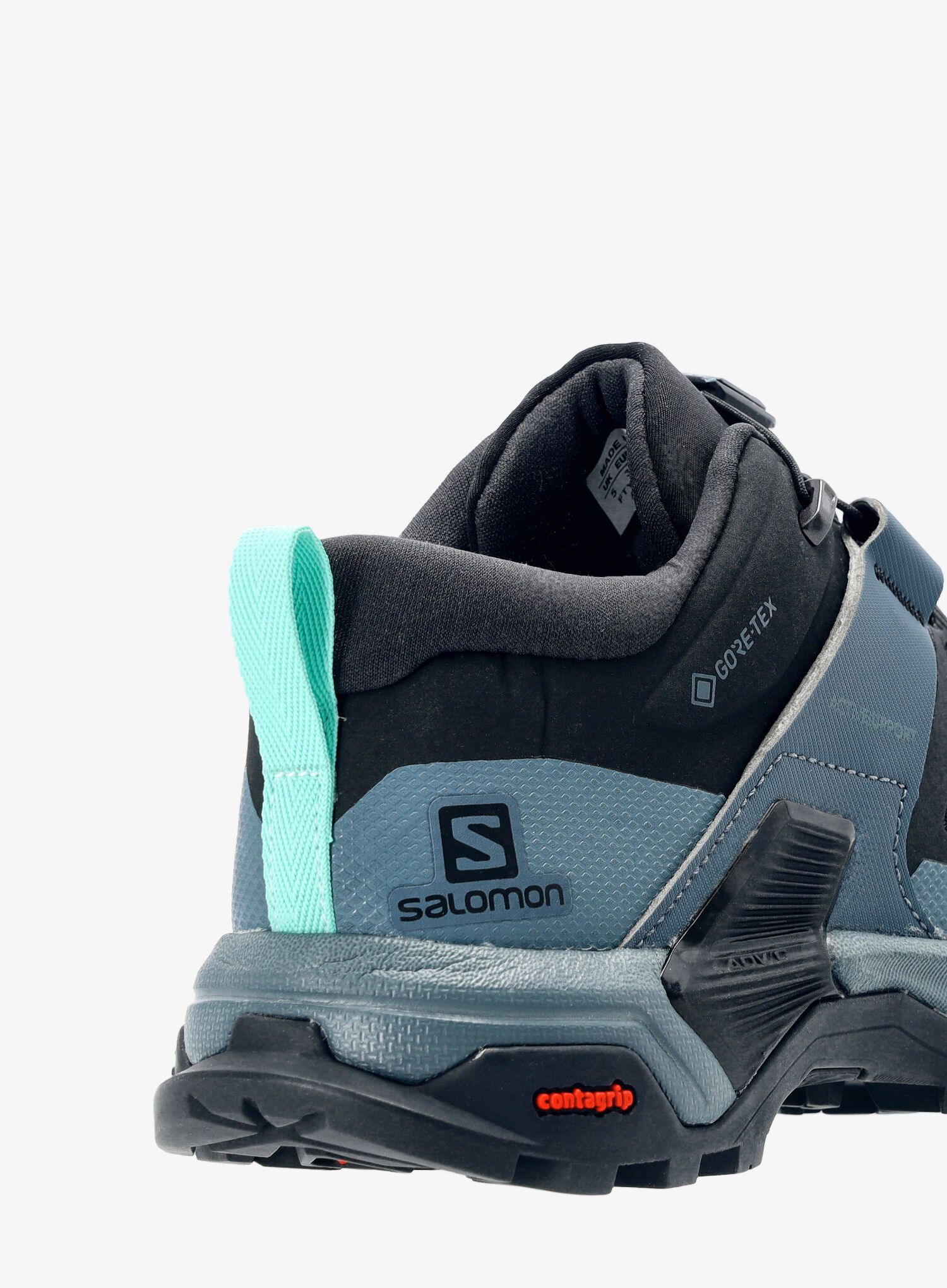 Ženski pohodniški čevlji Salomon X Ultra 4 GTX  - black/stormy weather