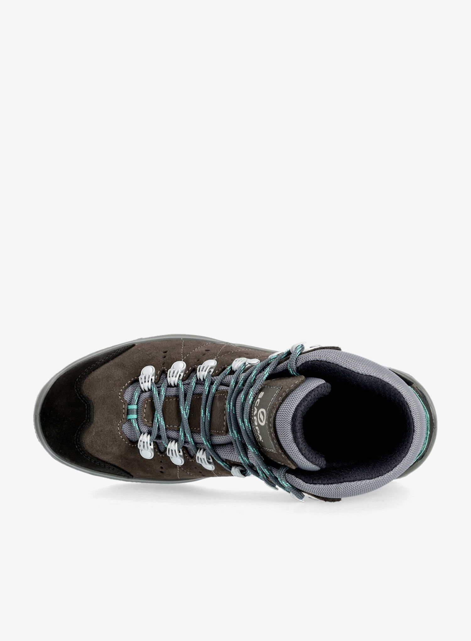 Ženski pohodniški čevlji Scarpa Mistral GTX - smoke/lagoon