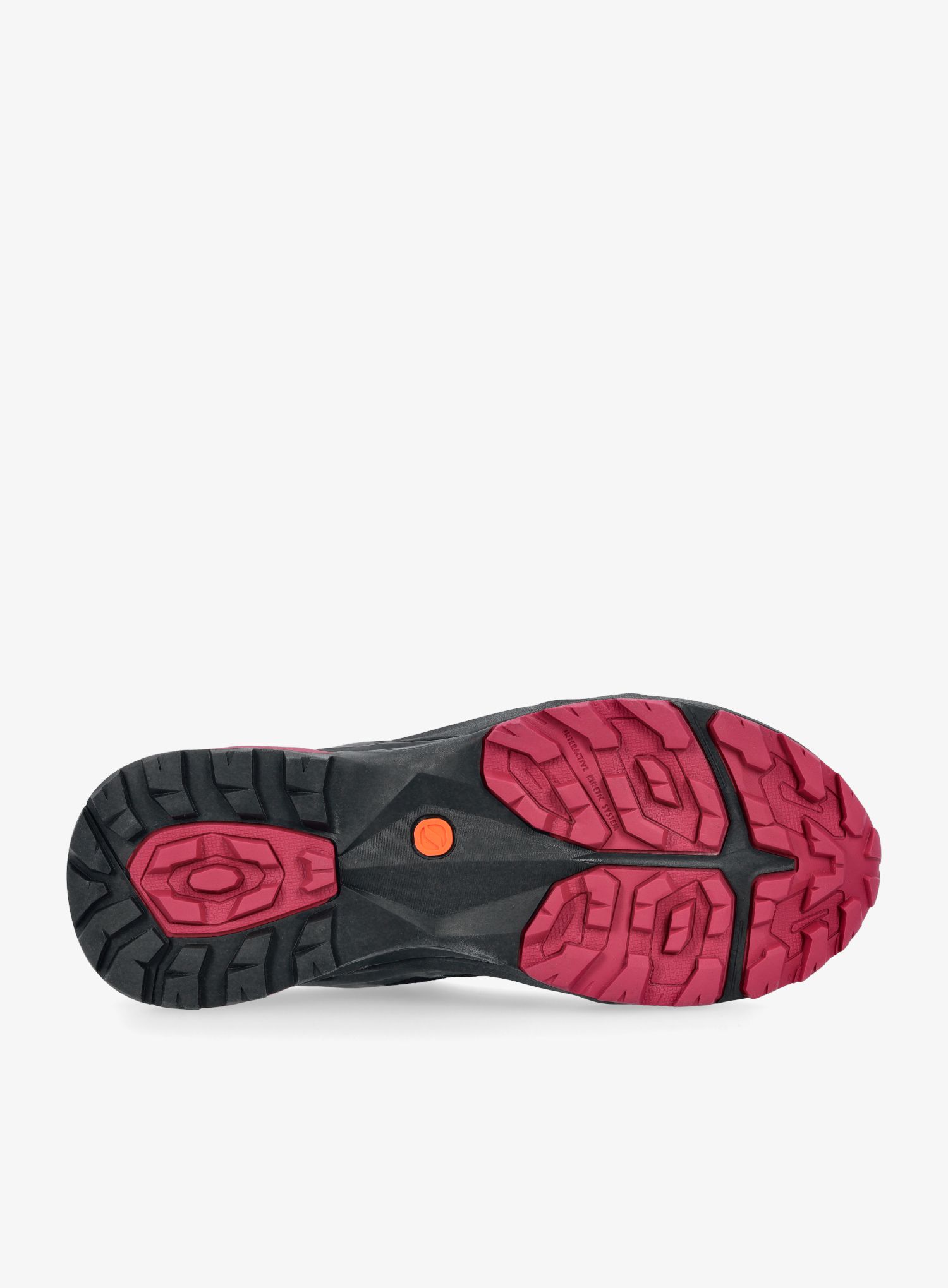 Ženski pohodniški čevlji Scarpa Rush - black/cherry