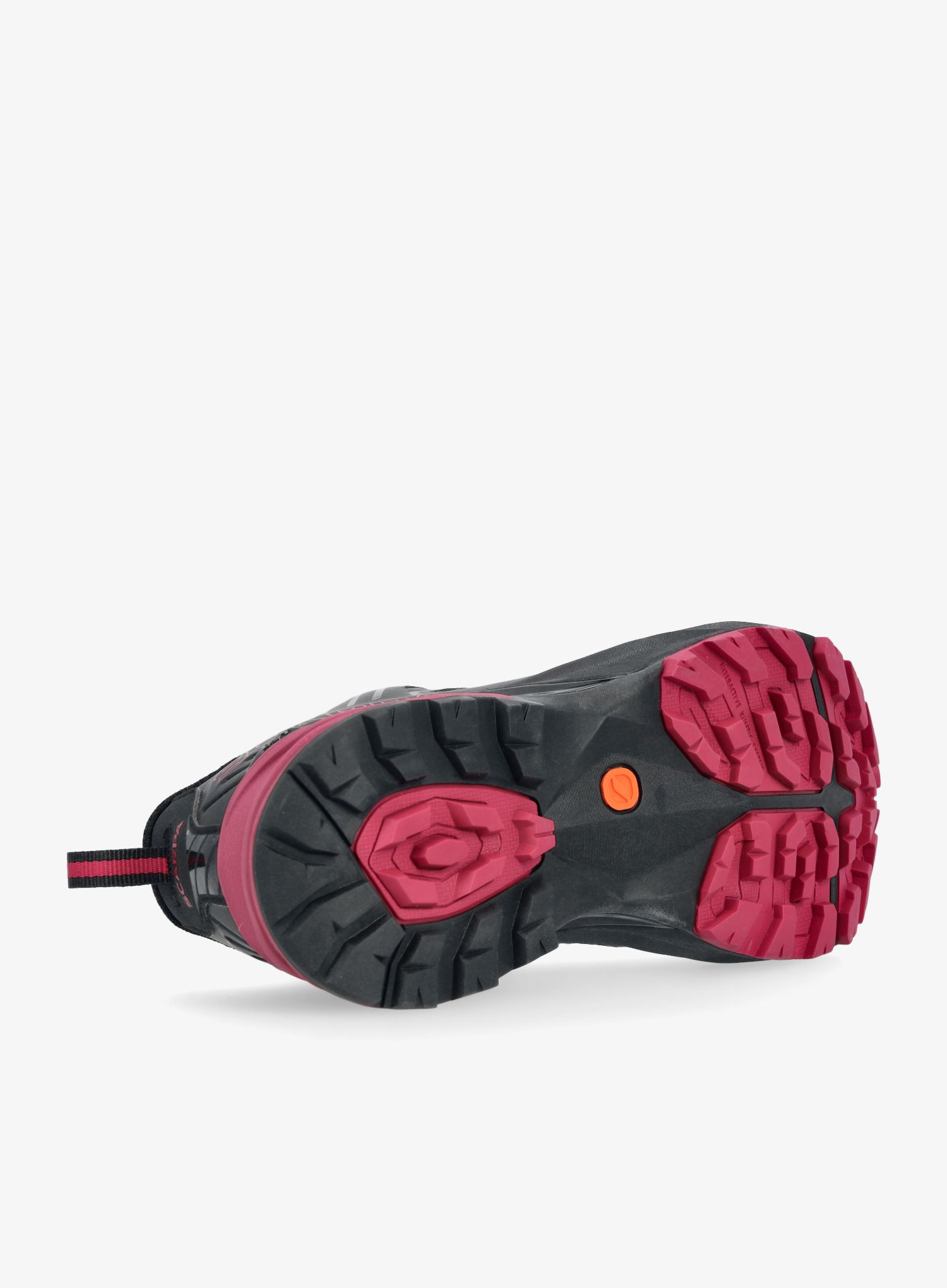 Ženski pohodniški čevlji Scarpa Rush - black/cherry
