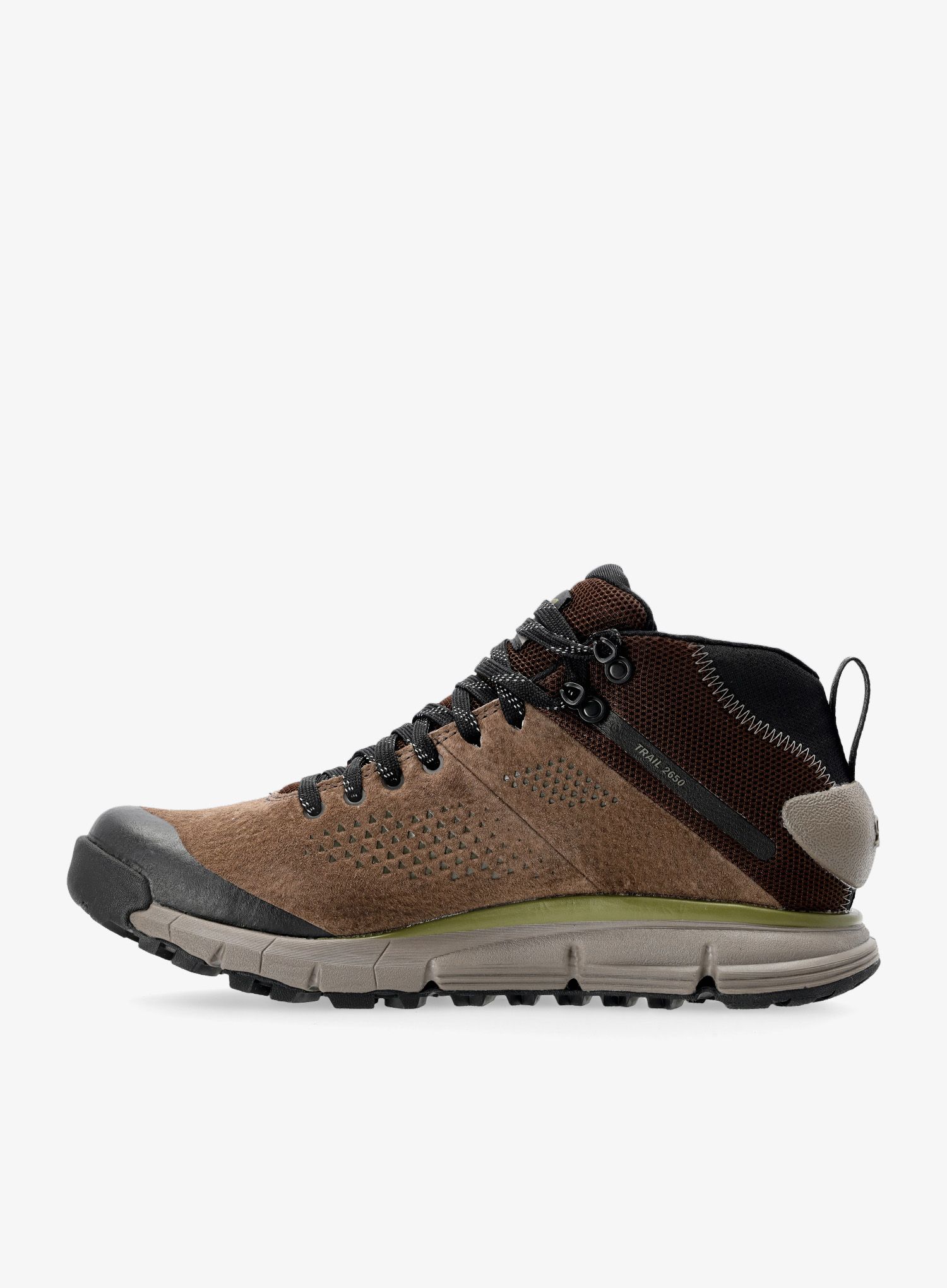 Moški pohodniški čevlji Danner Trail 2650 Mid GTX - brown/military green