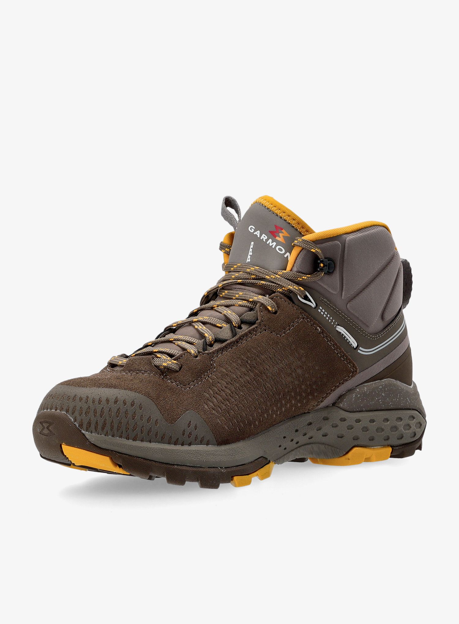 Moški pohodniški čevlji Garmont Groove Mid G-Dry - taupe/yellow