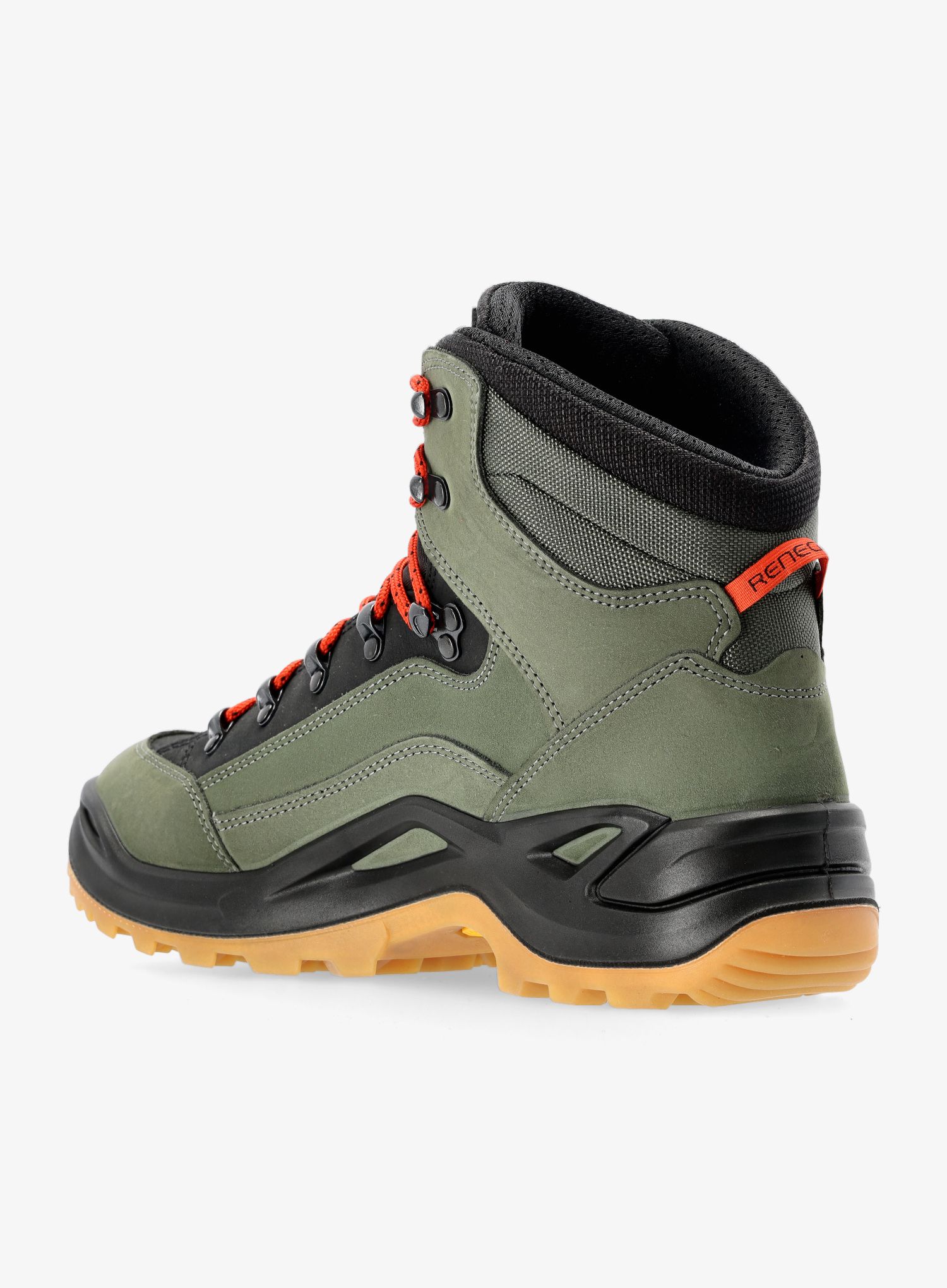 Moški pohodniški čevlji Lowa Renegade GTX Mid - forest/orange