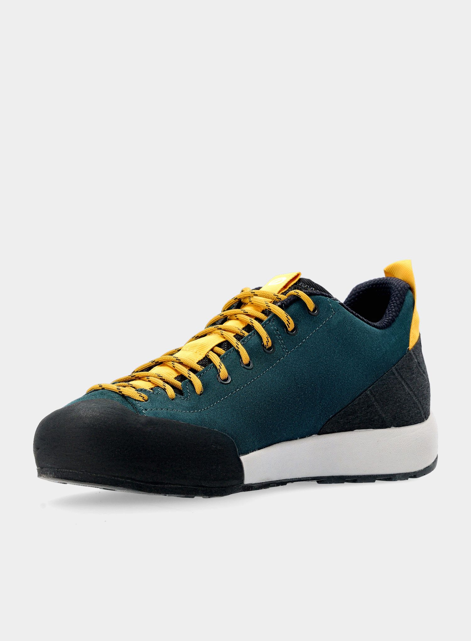 Pristopni čevlji Scarpa Gecko - petrol/mustard