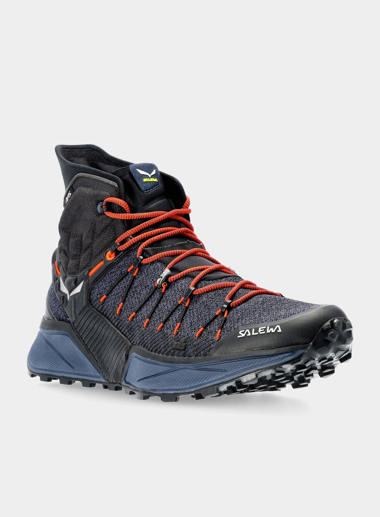 Moški pohodniški čevlji Salewa Dropline Mid - black/ombre blue