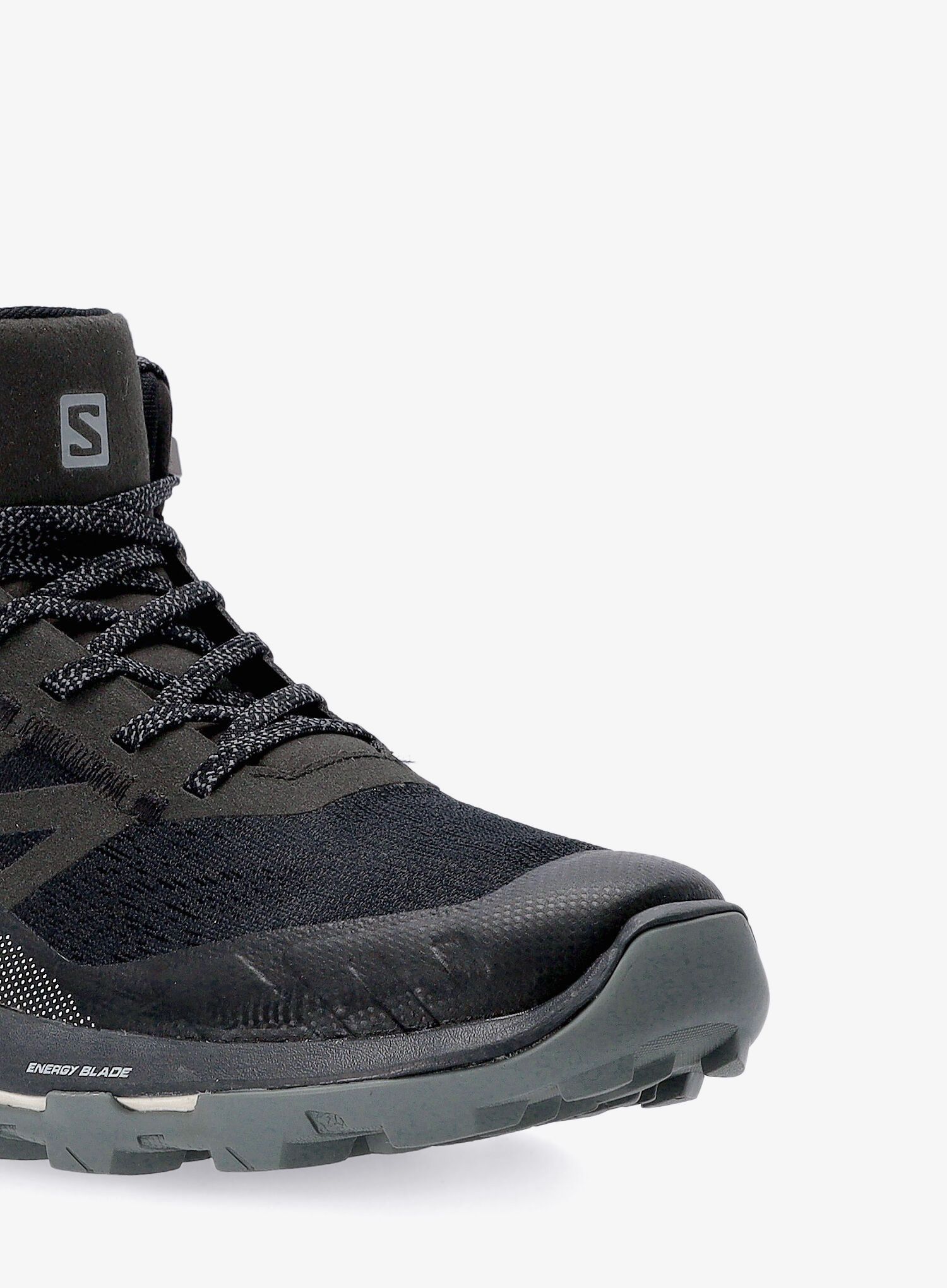 Moški pohodniški čevlji Salomon Outpulse Mid GTX - black/ebony/vanilla ice