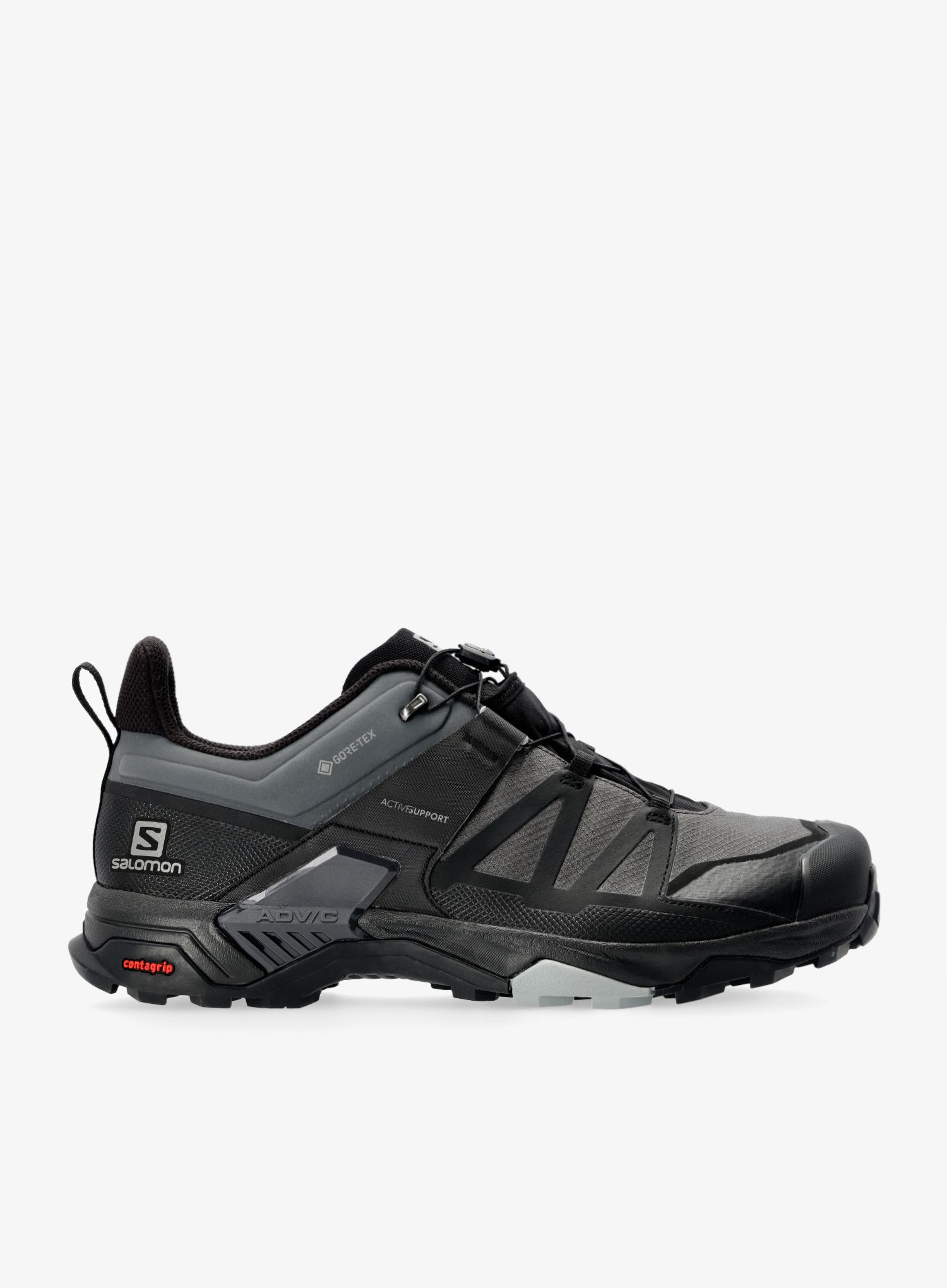 Moški pohodniški čevlji Salomon X Ultra 4 Gtx - magnet/black/monument