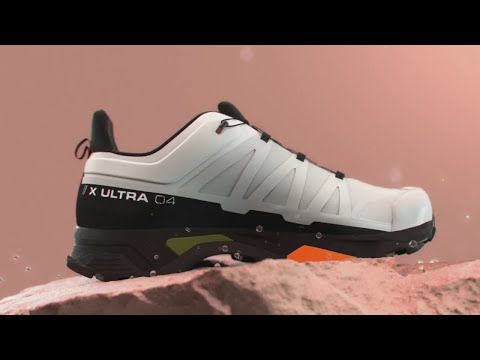 Moški pohodniški čevlji Salomon X Ultra 4 Mid Gtx - black/magnet/pearl blue - photo number 11