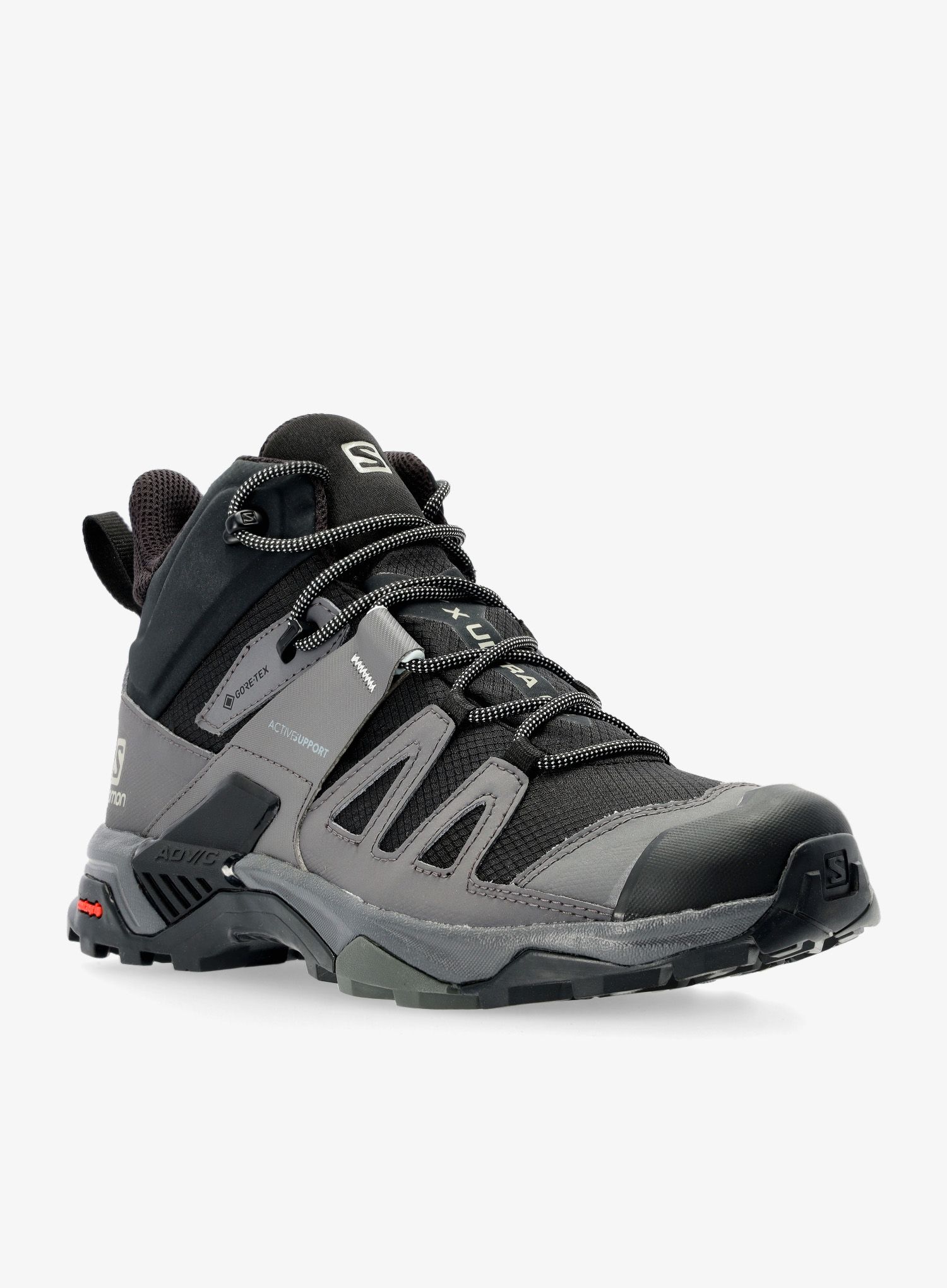Moški pohodniški čevlji Salomon X Ultra 4 Mid Gtx - black/magnet/pearl blue