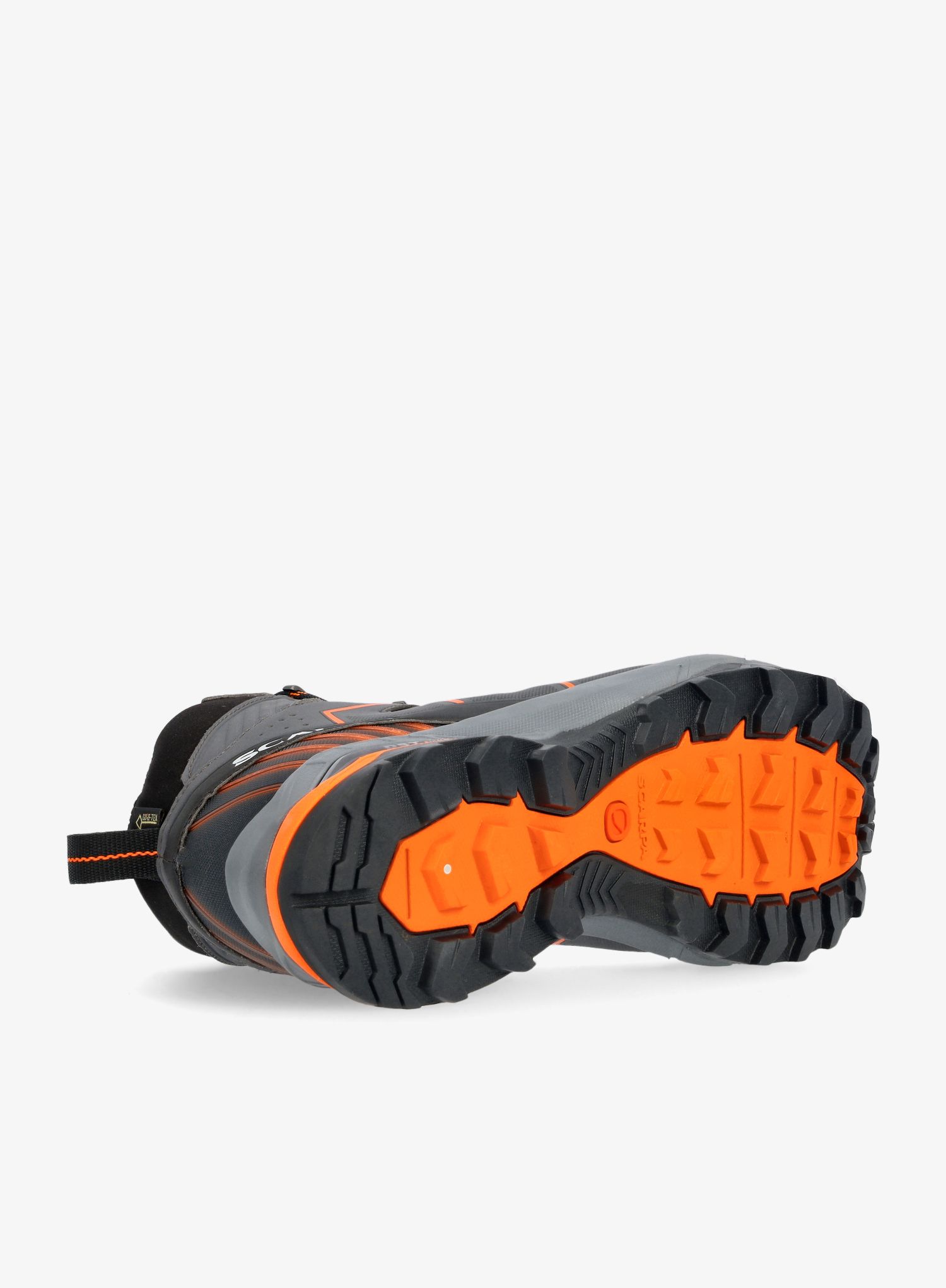 Moški pohodniški čevlji Scarpa Maverick Mid GTX - iron gray/orange 