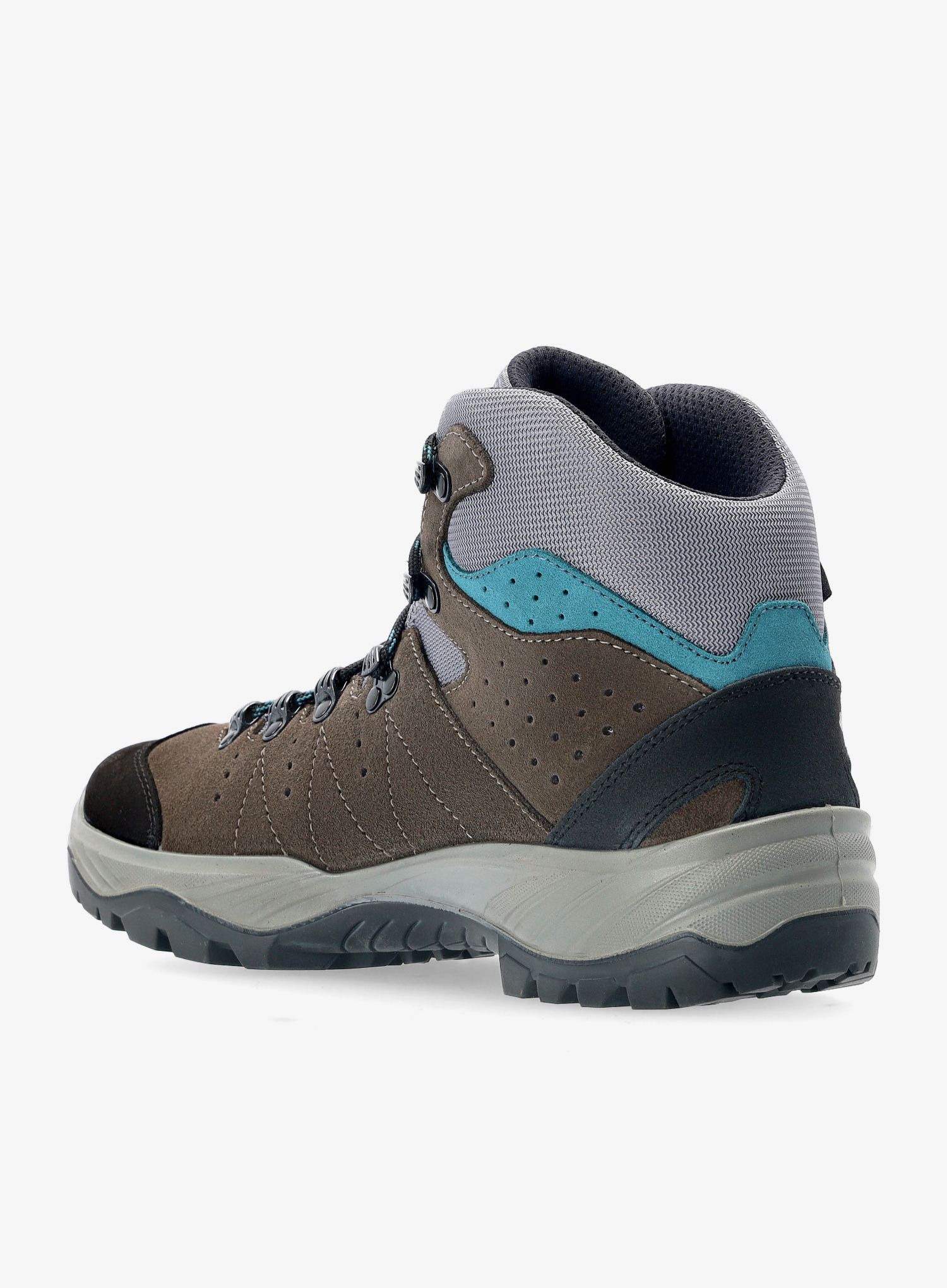 Moški pohodniški čevlji Scarpa Mistral GTX - smoke/lake blue