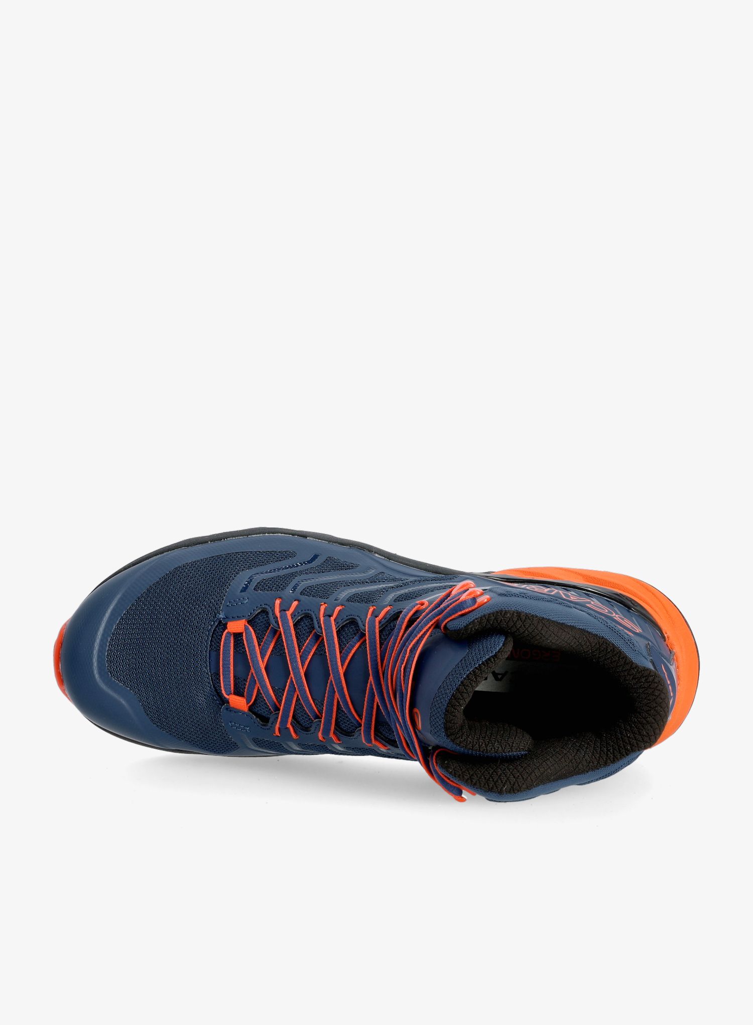 Moški pohodniški čevlji Scarpa Rush Mid GTX - blue/fiesta