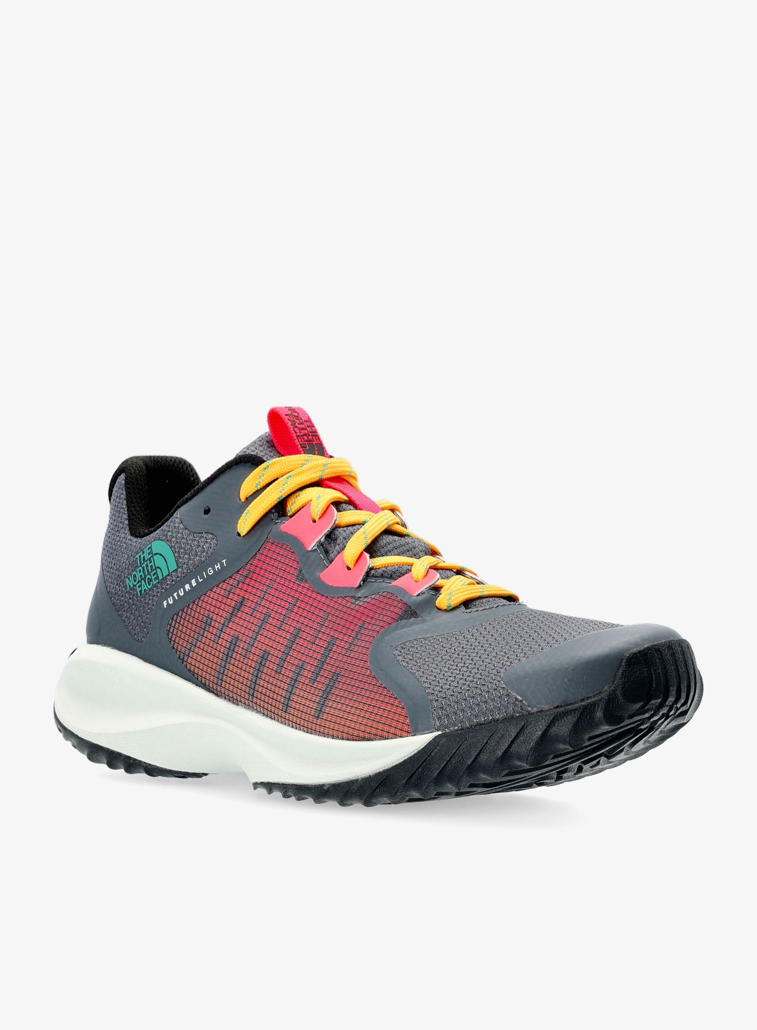 Moški pohodniški čevlji The North Face Wayroute Futurelight - vanadis grey/brilliant coral