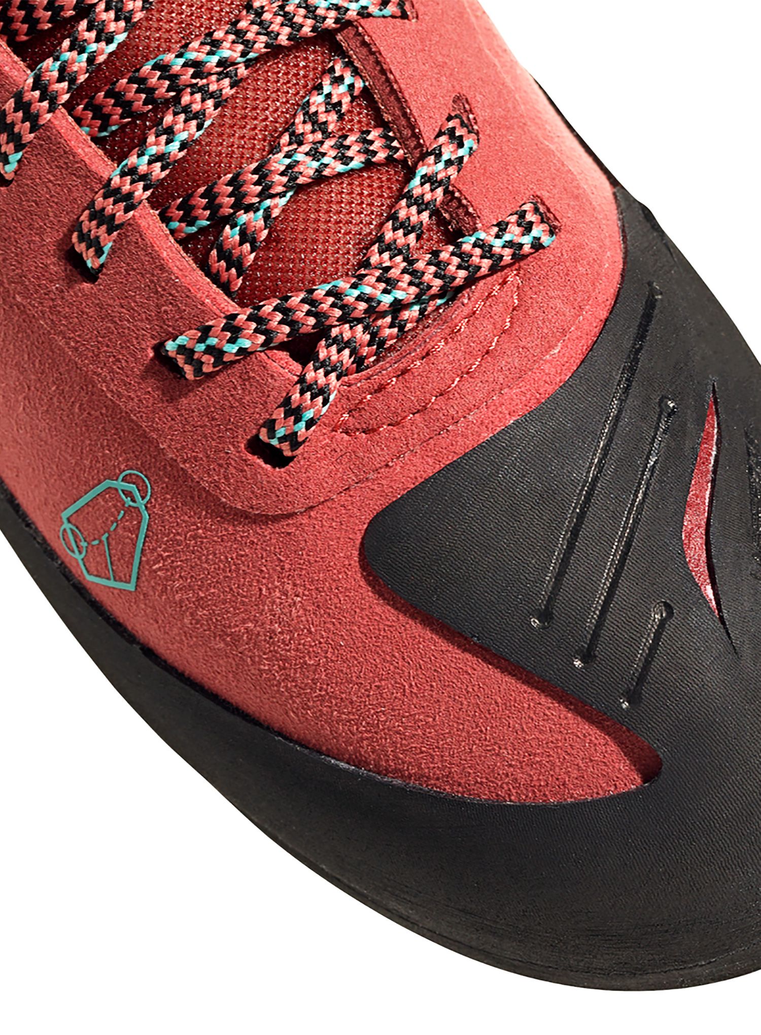 Ženski plezalni čevlji Five Ten Niad Lace - core black/crew red