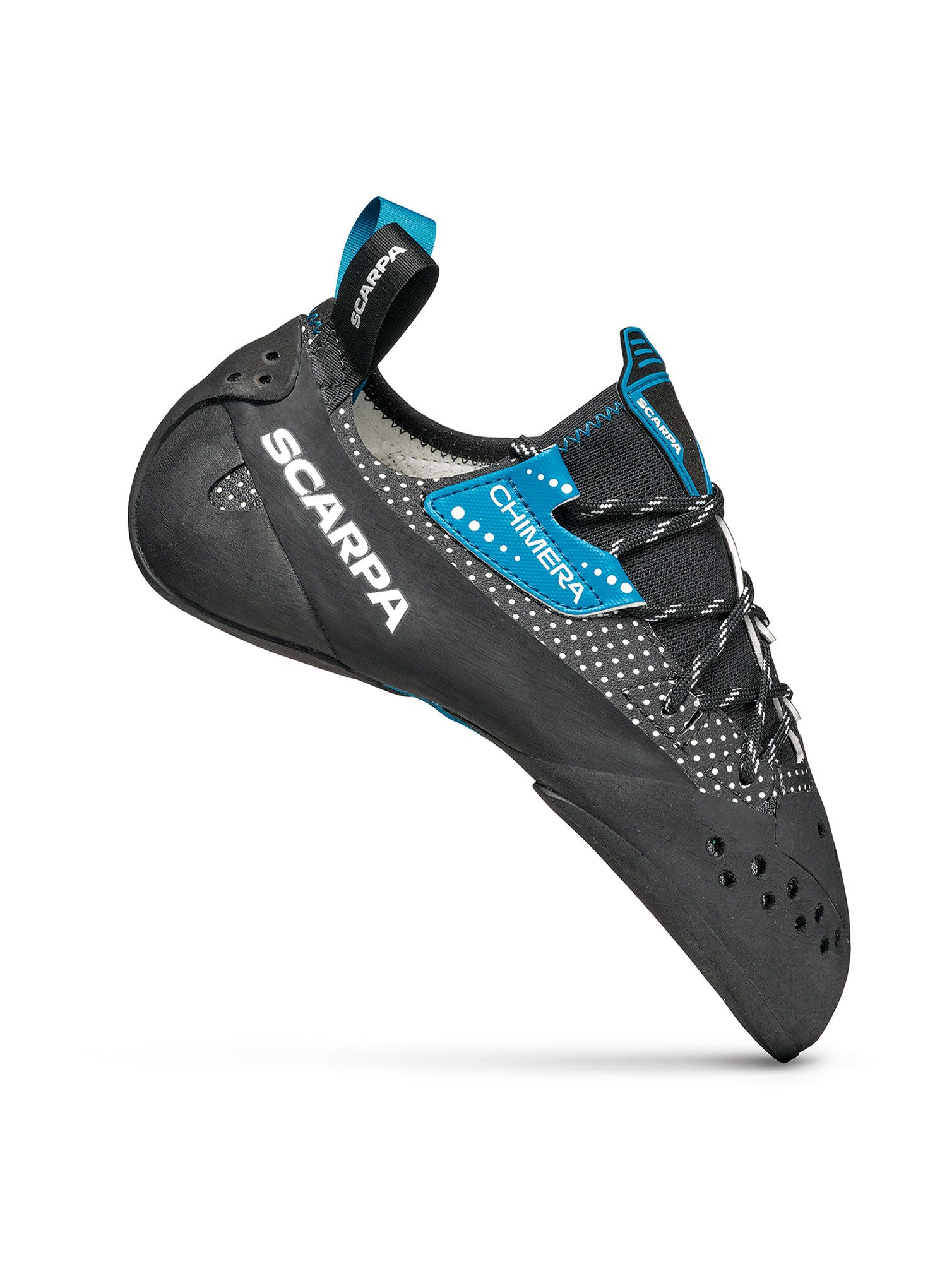 Plezalni čevlji Scarpa Chimera - black/white/azure