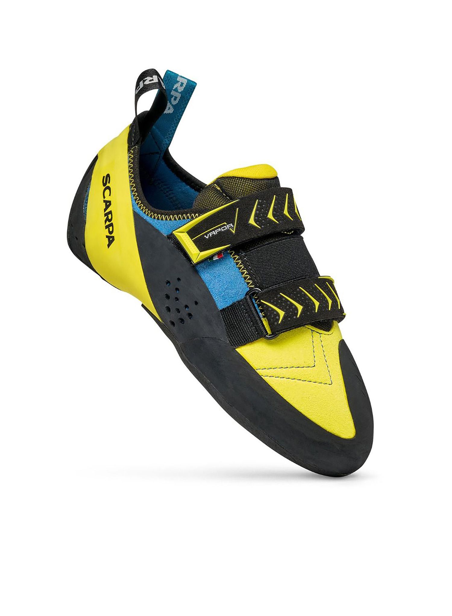 Plezalni čevlji Scarpa Vapor V - ocean/yellow