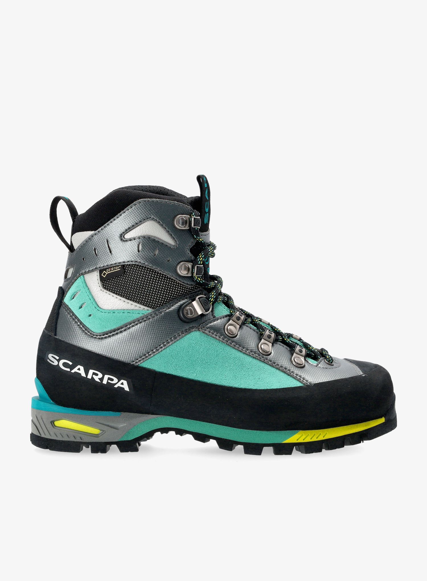 Ženski planinski čevlji Scarpa Triolet GTX - green blue