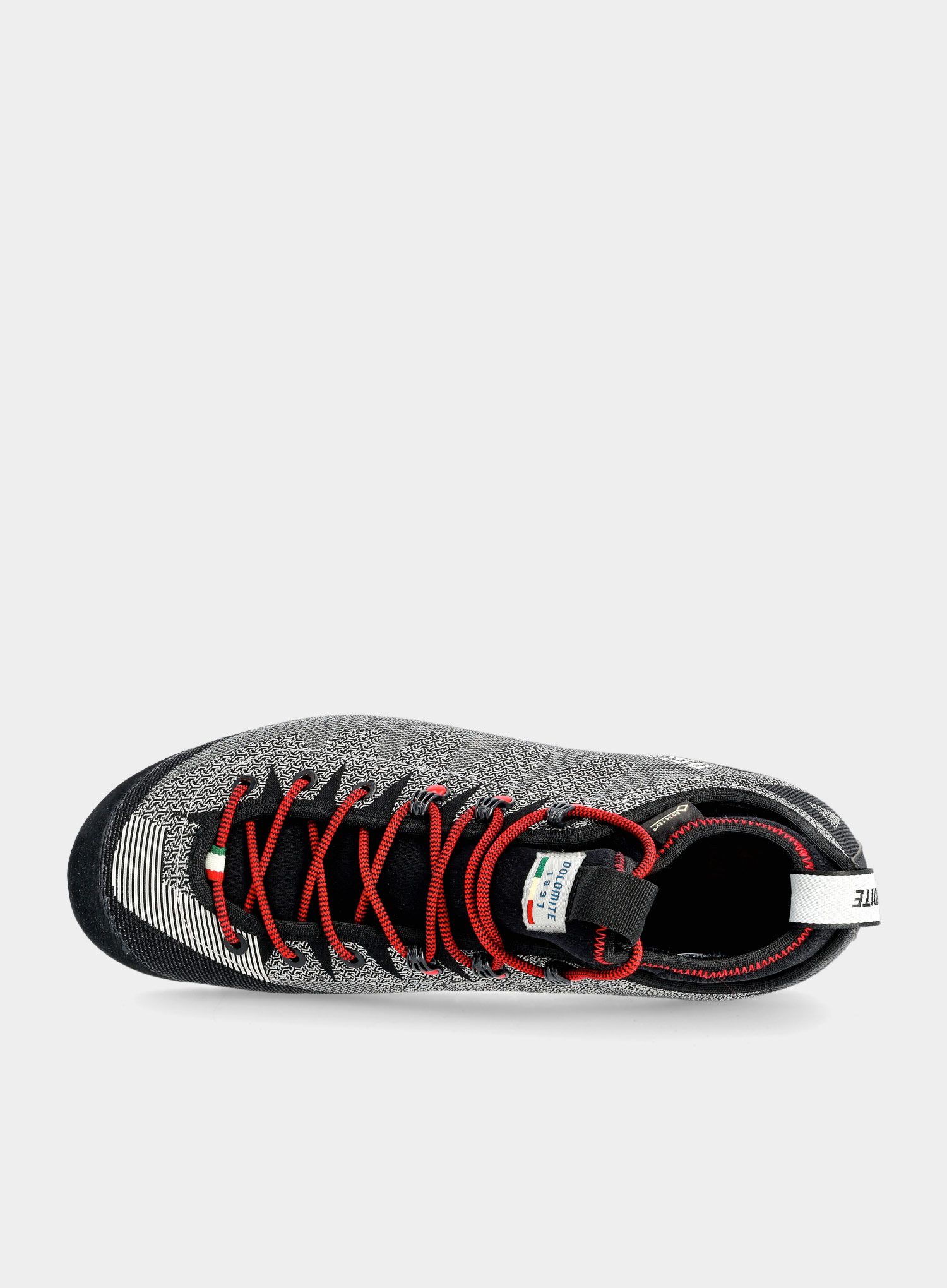 Moški planinski čevlji Dolomite Veloce GTX - pewter grey/fiery red