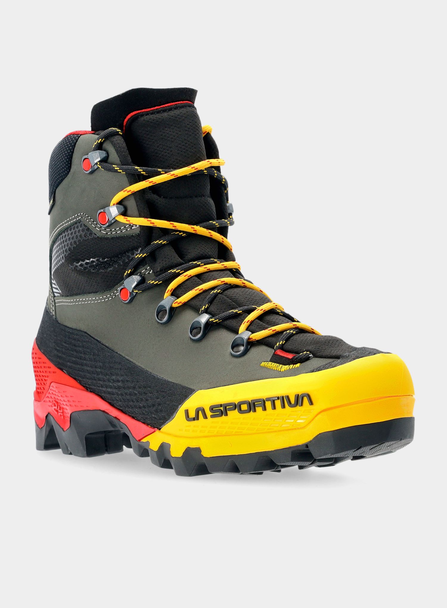 Moški planinski čevlji La Sportiva Aequilibrium LT GTX - black/yellow