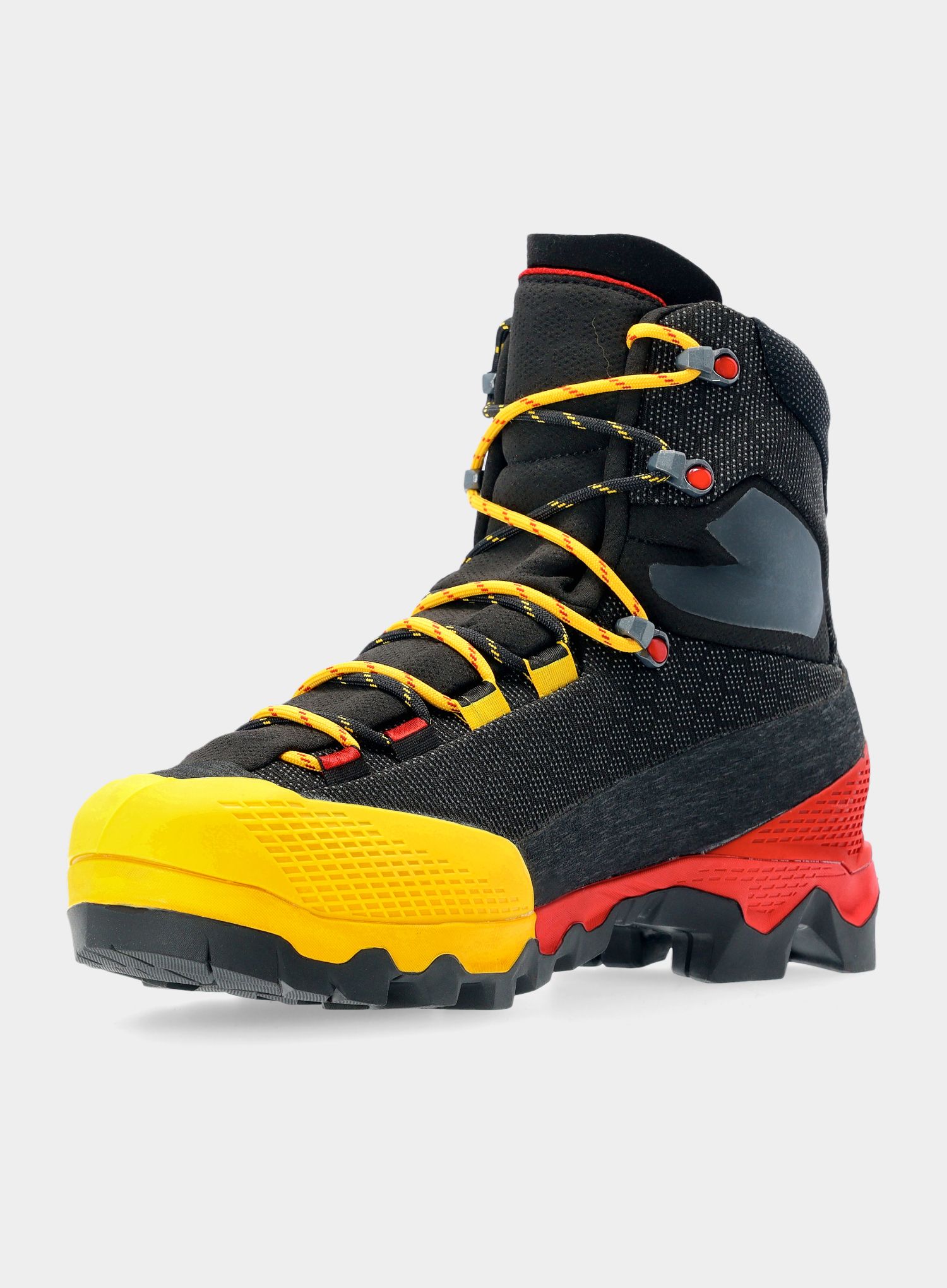 Moški planinski čevlji La Sportiva Aequilibrium ST GTX - black/yellow