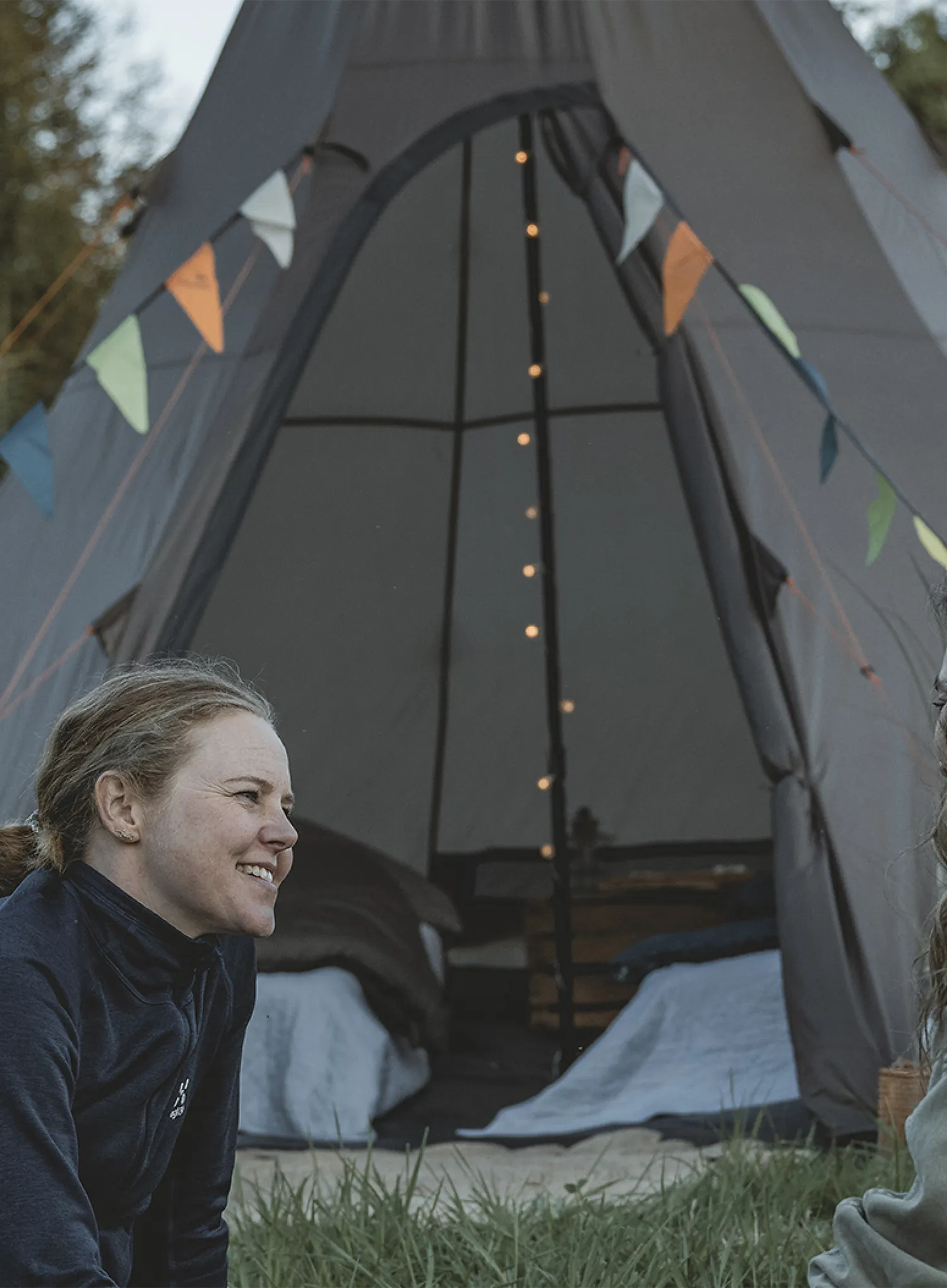 Zastavice za šotor Easy Camp Easy Glamping Bunting - mix