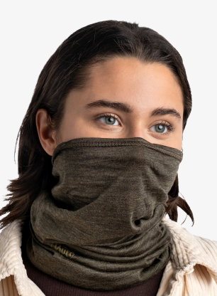 Večnamenska ruta Buff Lightweight Merino Wool - solid bark