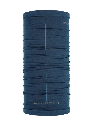 Večnamenska ruta Brubeck Wool Neck Gaiter - navy blue