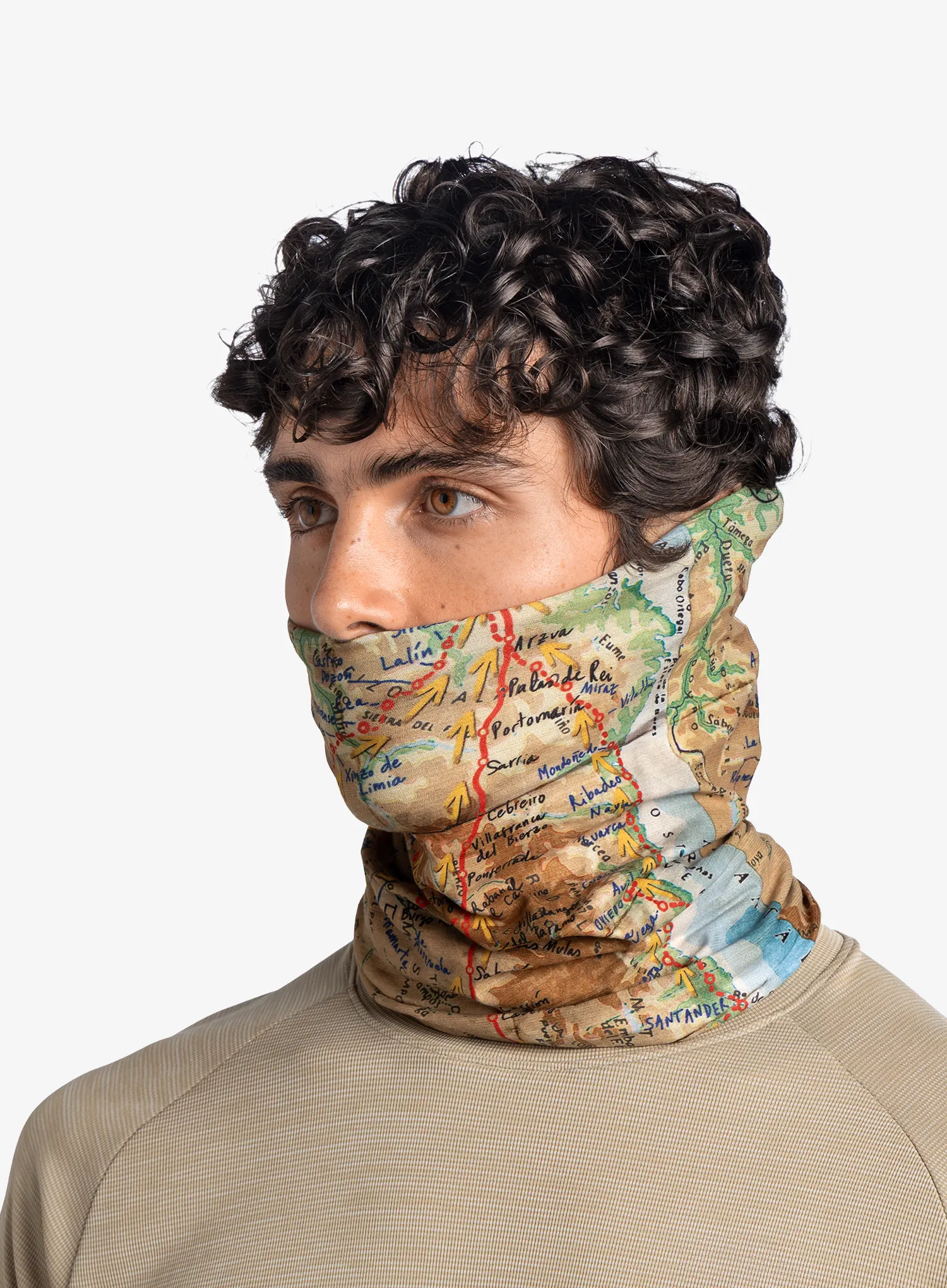 Večnamenska ruta Buff CoolNet UV+ Camine de Santiago - geo